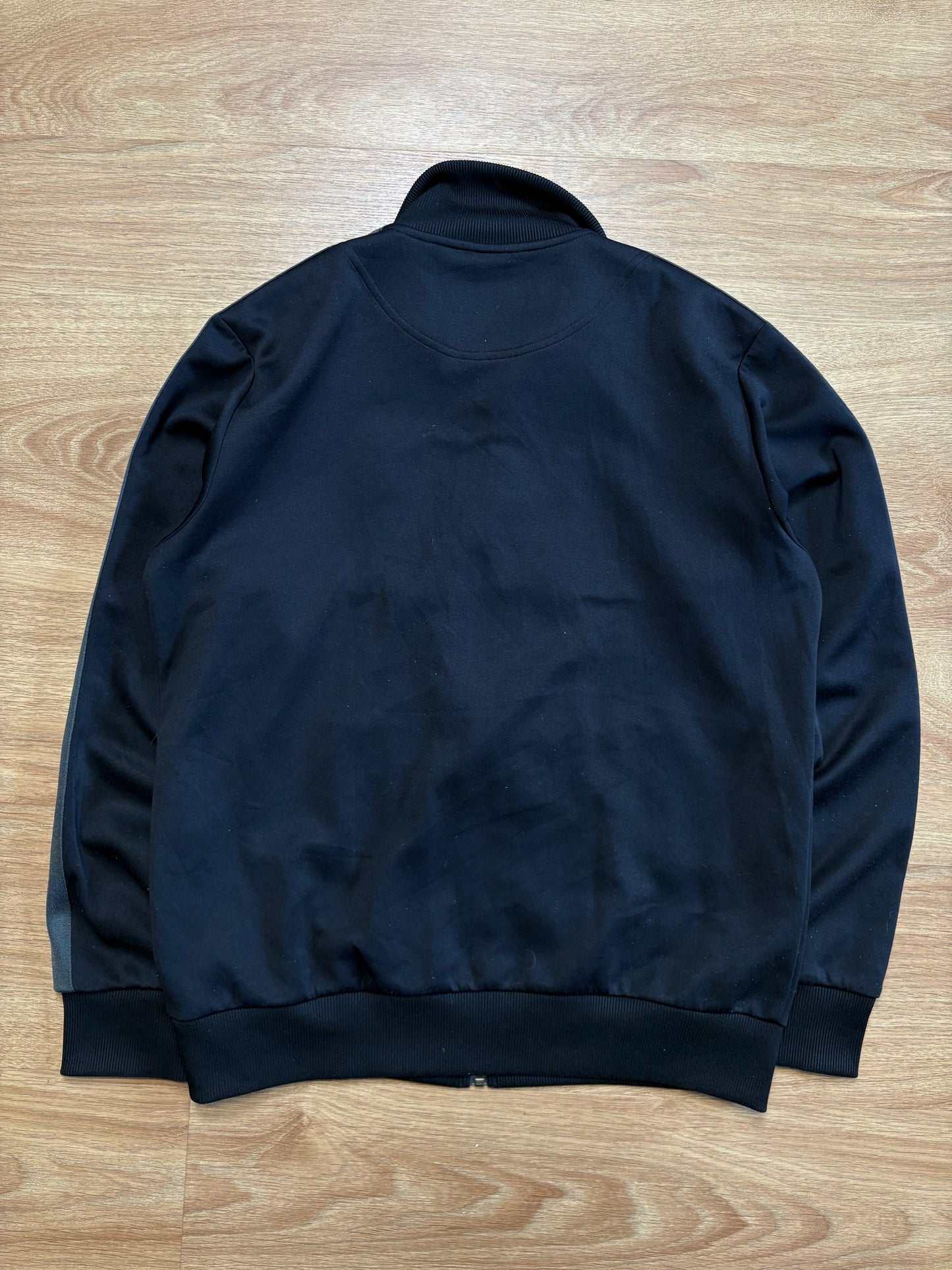 Nike Club 2000s Black Zip-up Track Jacket (M)