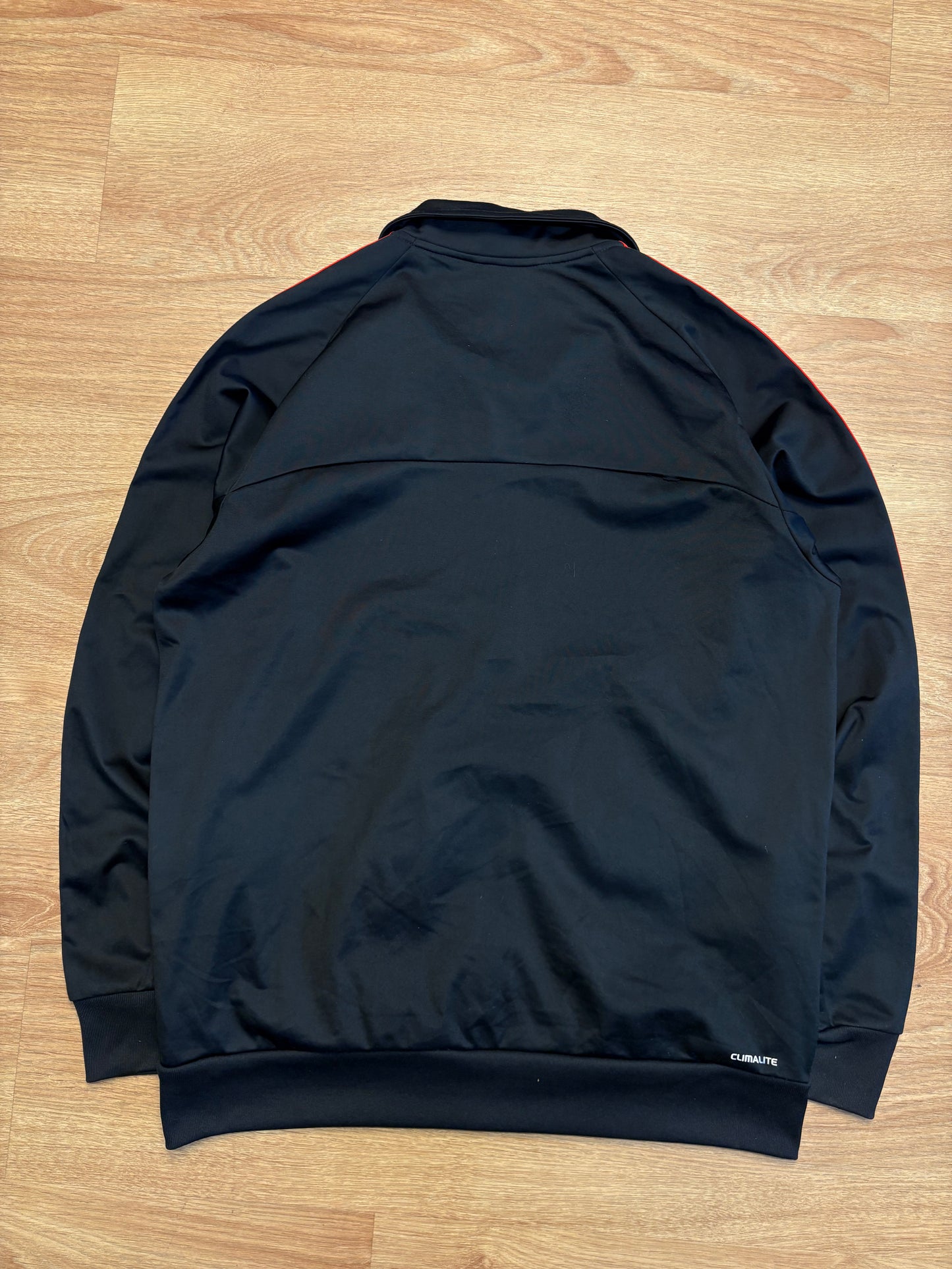 Adidas Essentials 2000s Rasta Black Track Jacket (L)