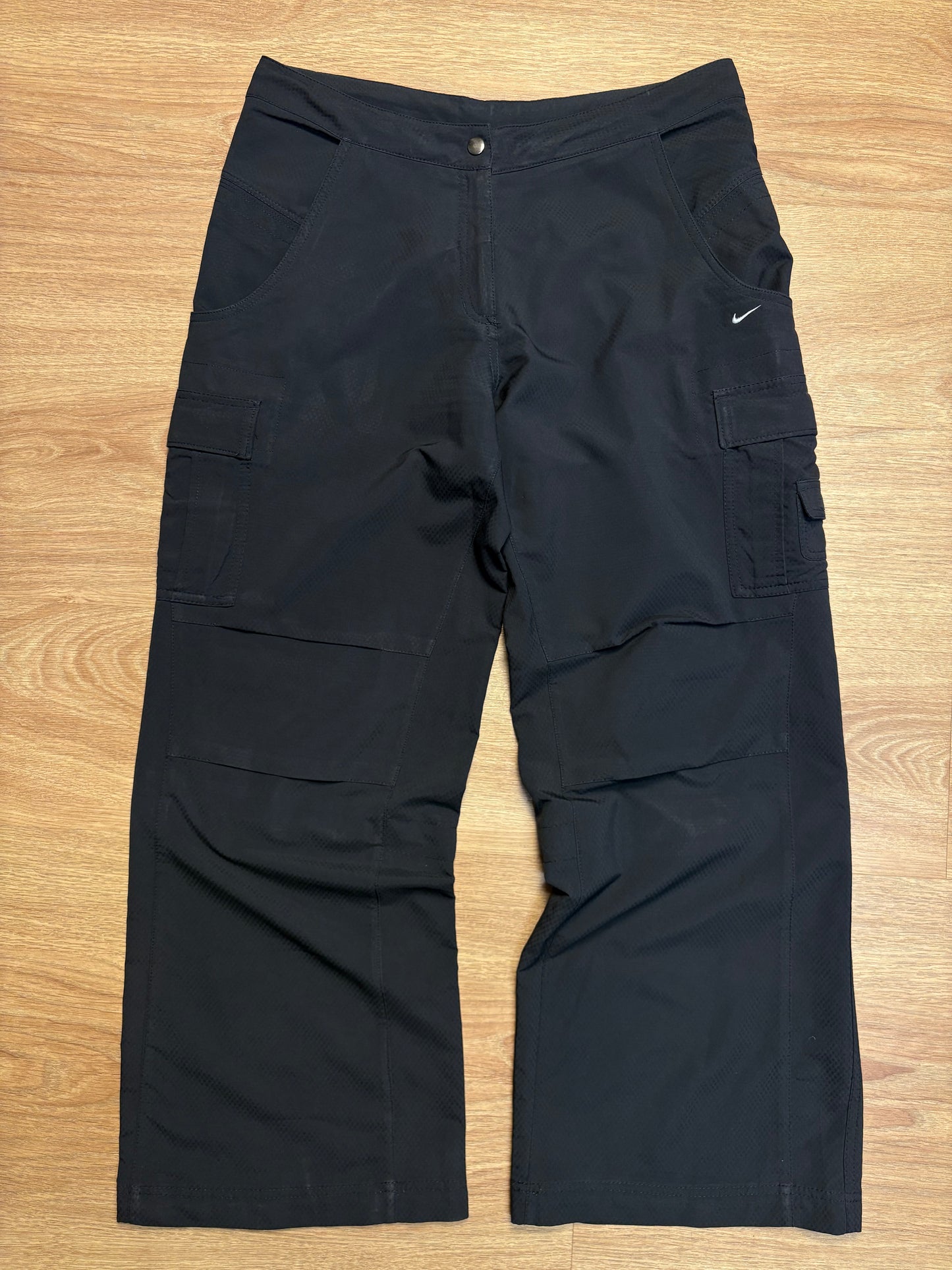 Nike Dri-Fit 2000s Technical Wide Leg Cargo Trousers (34x30)