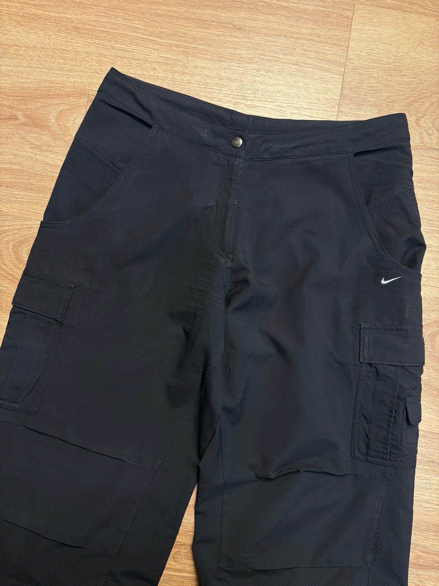 Nike Dri-Fit 2000s Technical Wide Leg Cargo Trousers (34x30)