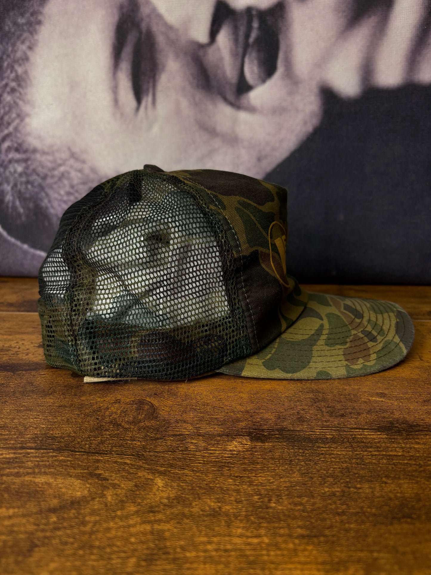 Vintage Camouflage 90s Mesh Trucker Hat