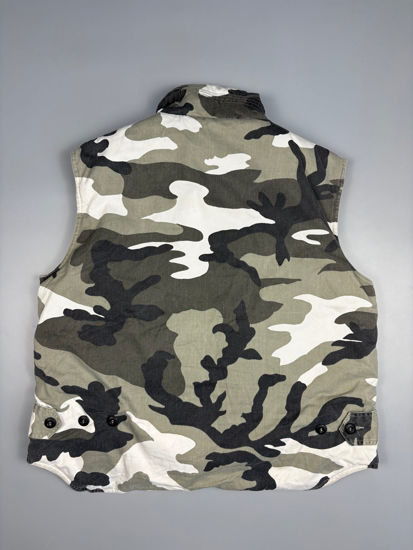 1990s US Army Snow Camo Survival Technical Vest (M)