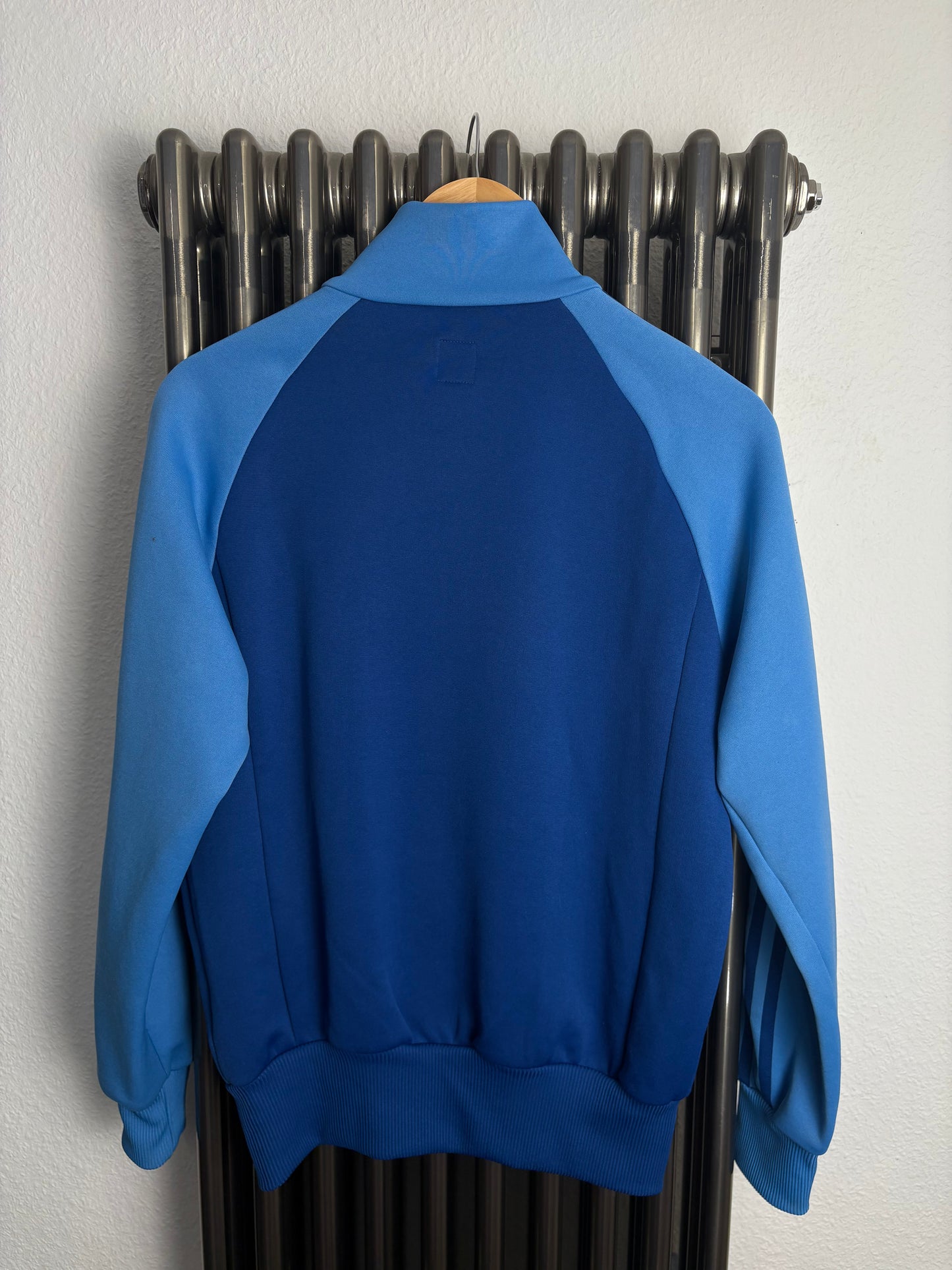 Adidas Trefoil 2000s Blue Track Jacket (S)