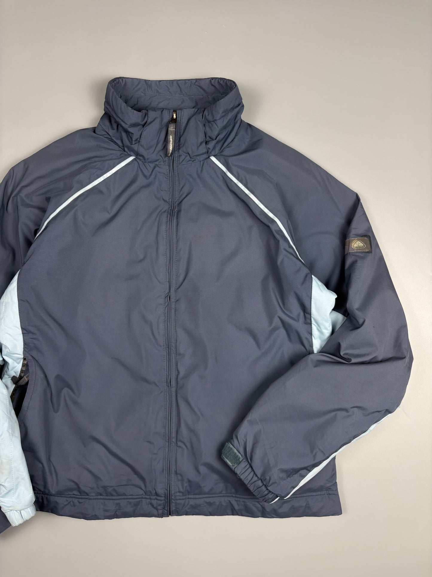 2000s Nike ACG Navy + Baby Blue Windbreaker (women's M)