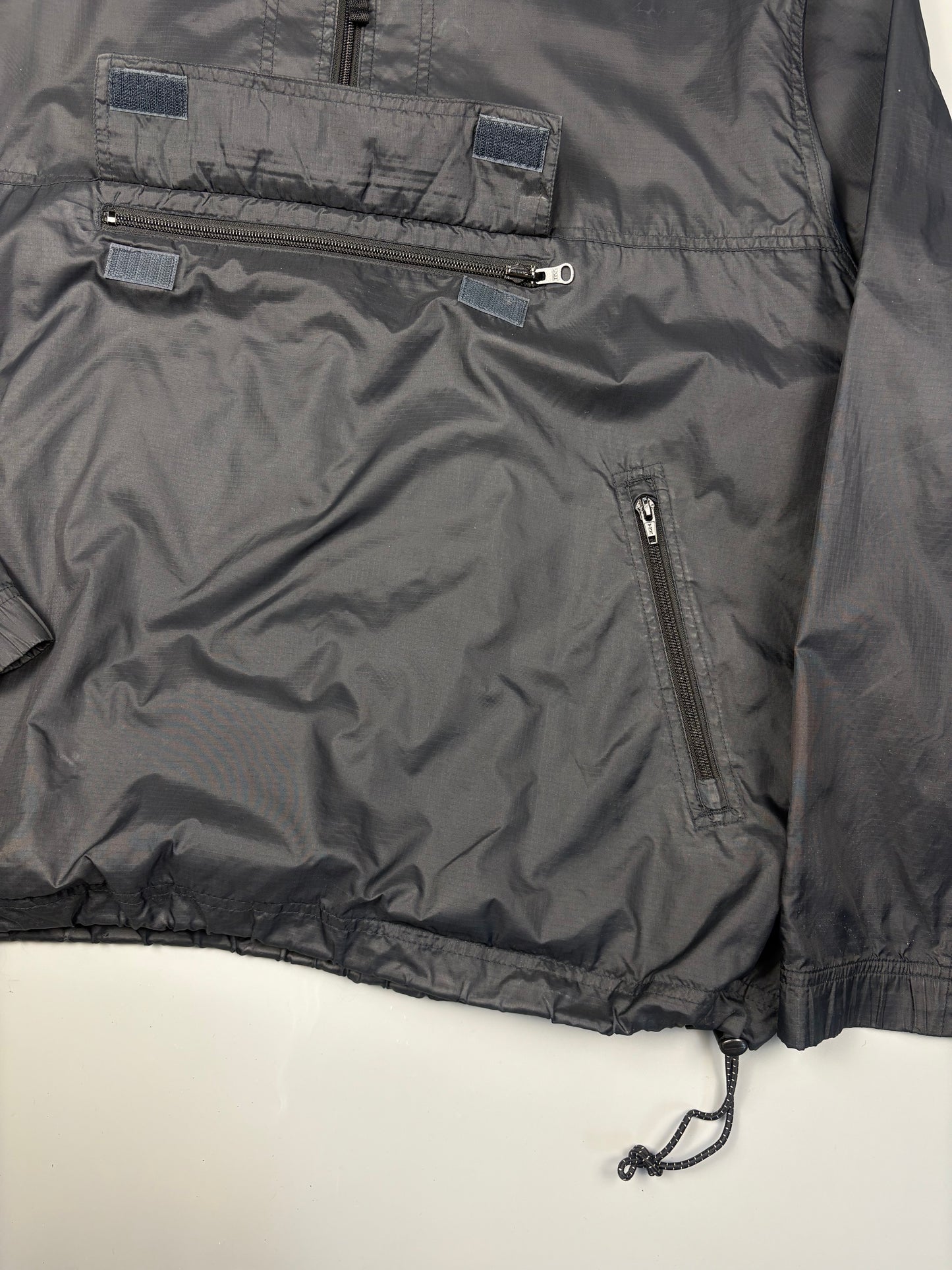 2000s GAP Technical Black Quarter Zip Jacket (L)