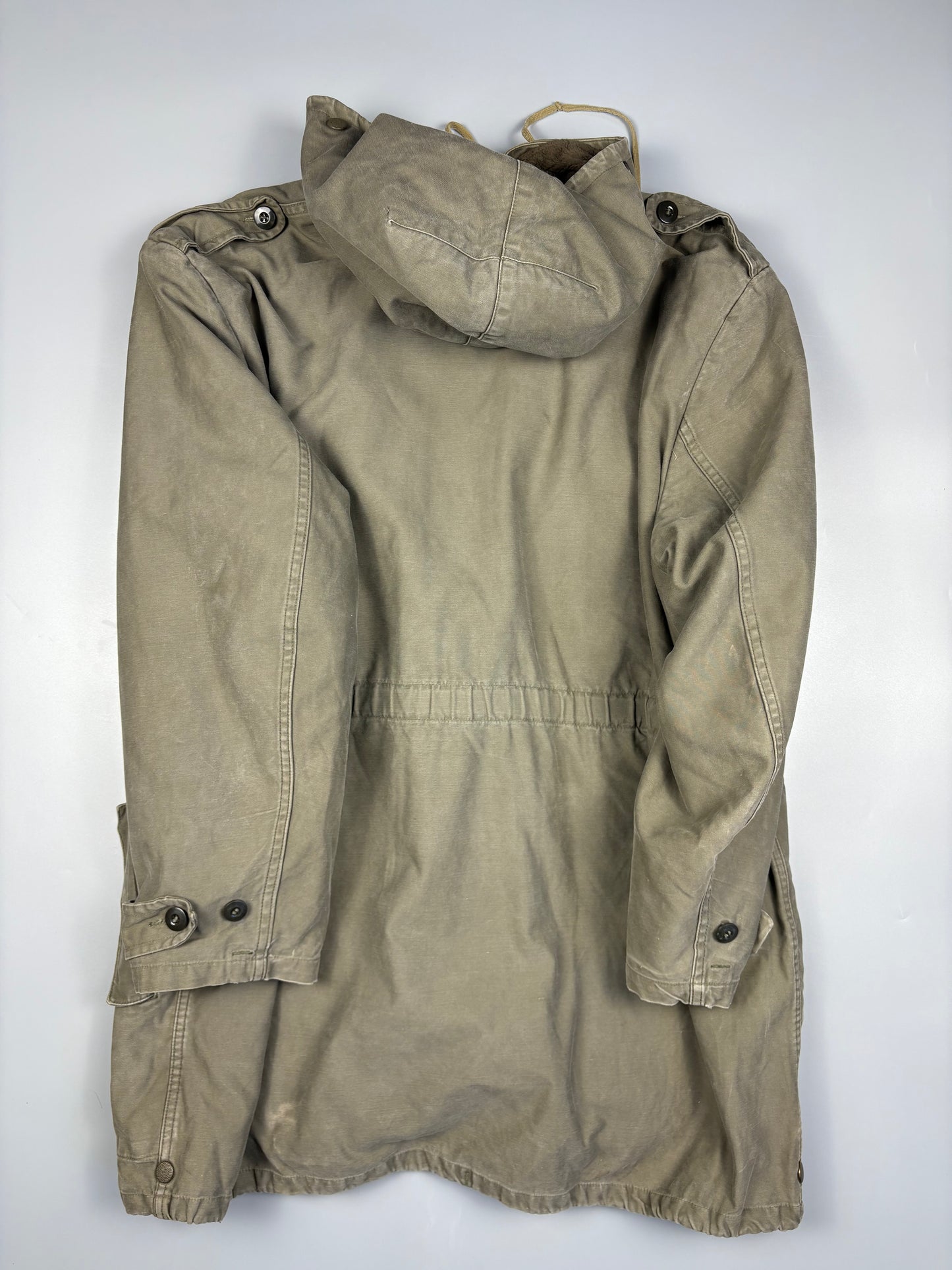 1986 German Army Green Parka Jacket