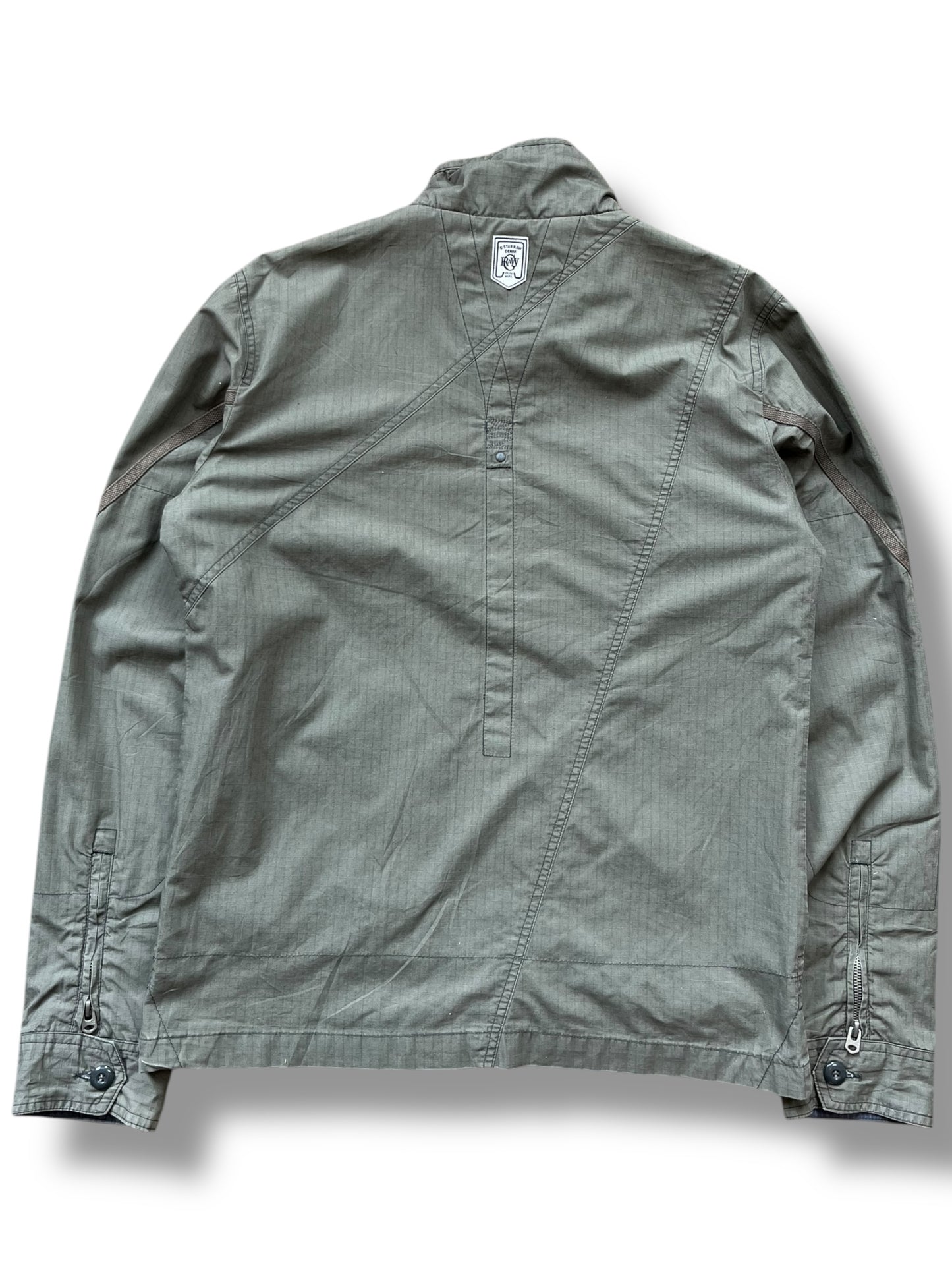 G-Star Military Green Multi-pocket 2000s Khaki Jacket (M)