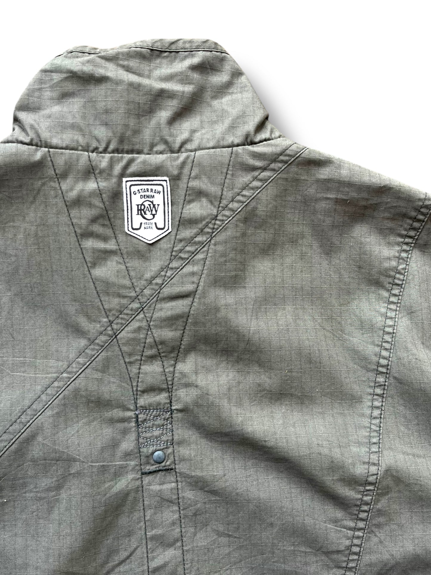 G-Star Military Green Multi-pocket 2000s Khaki Jacket (M)