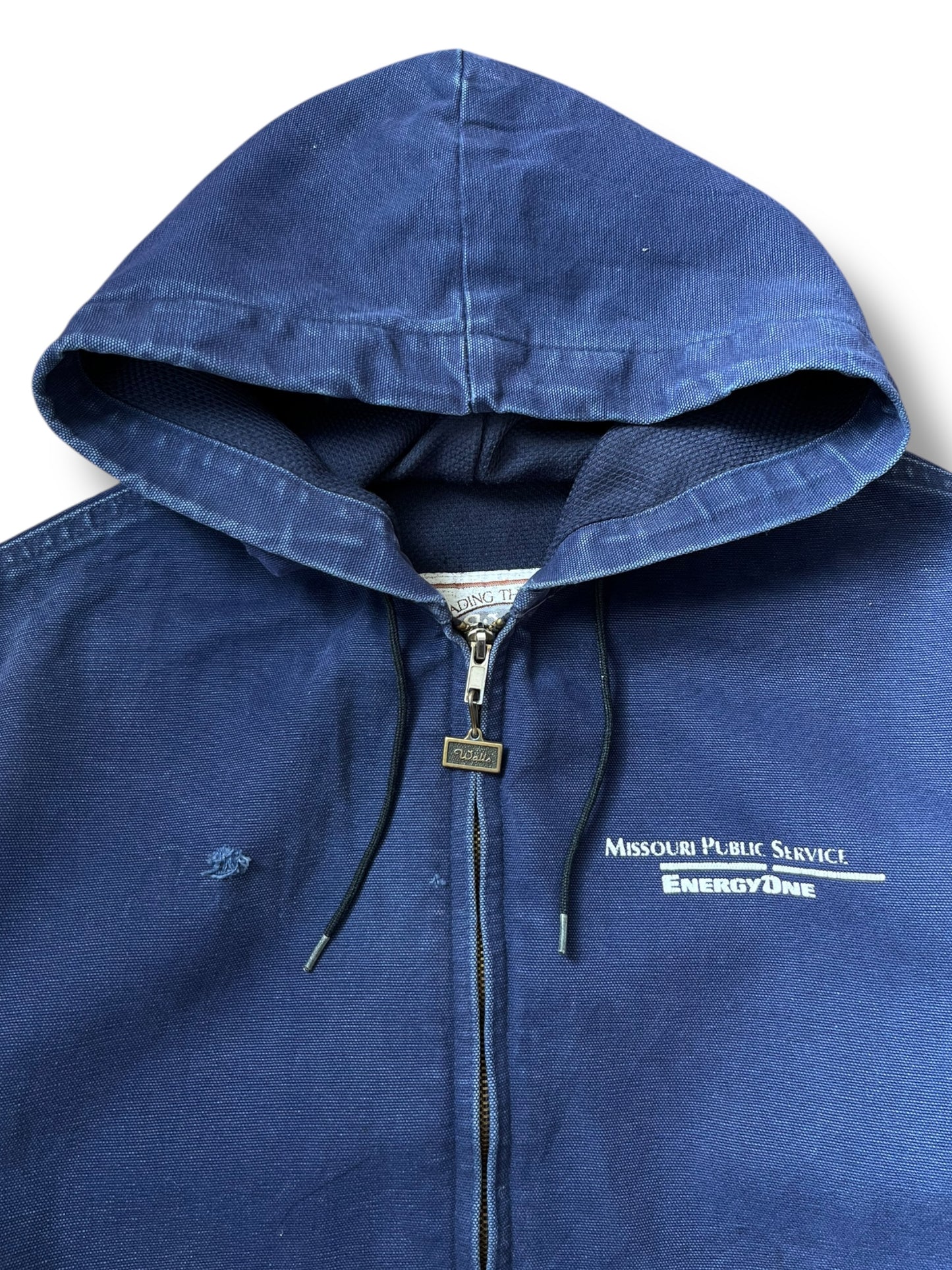 Vintage Walls 90s Blue Canvas Workwear Active Jacket (M)