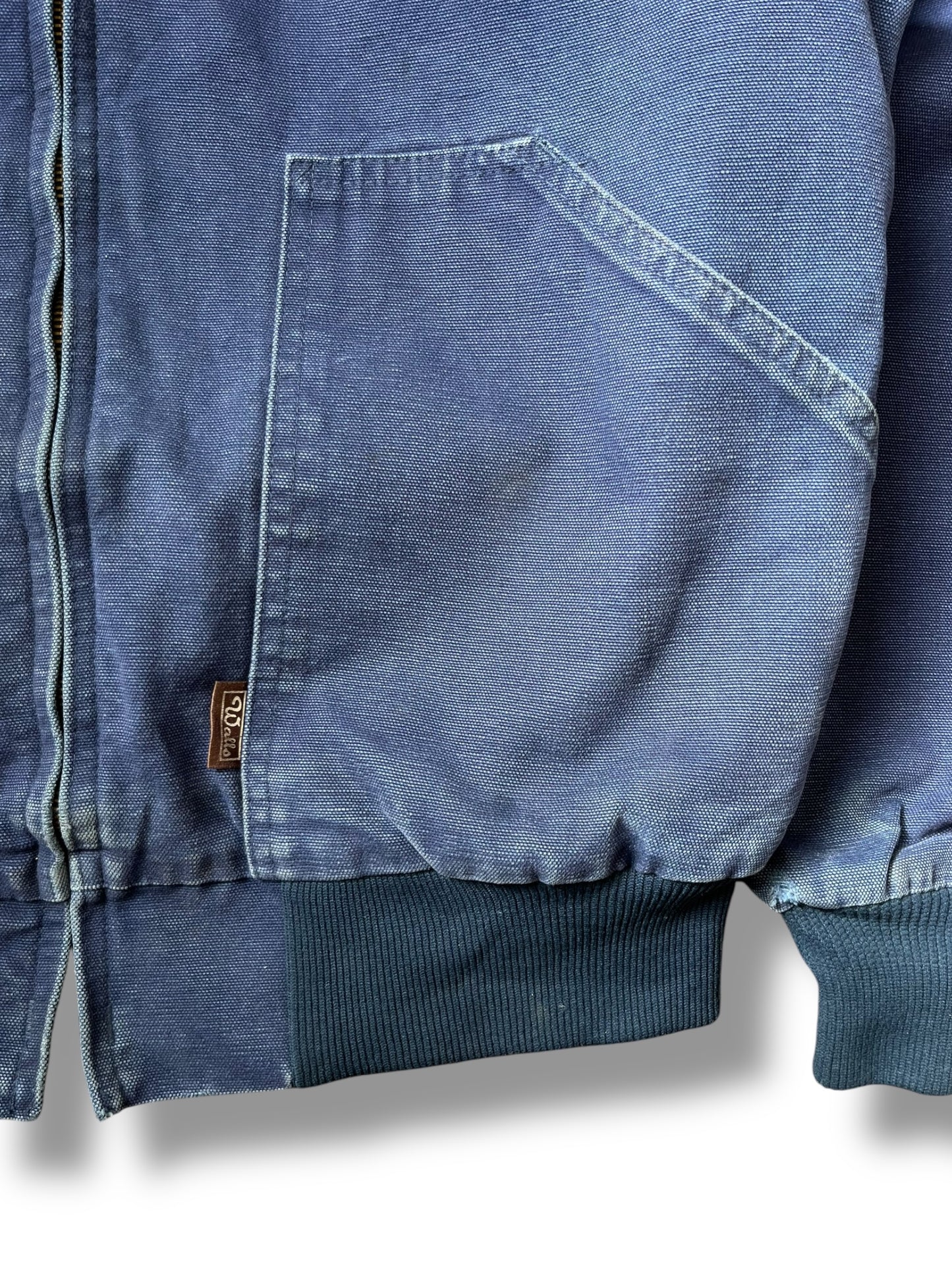 Vintage Walls 90s Blue Canvas Workwear Active Jacket (M)