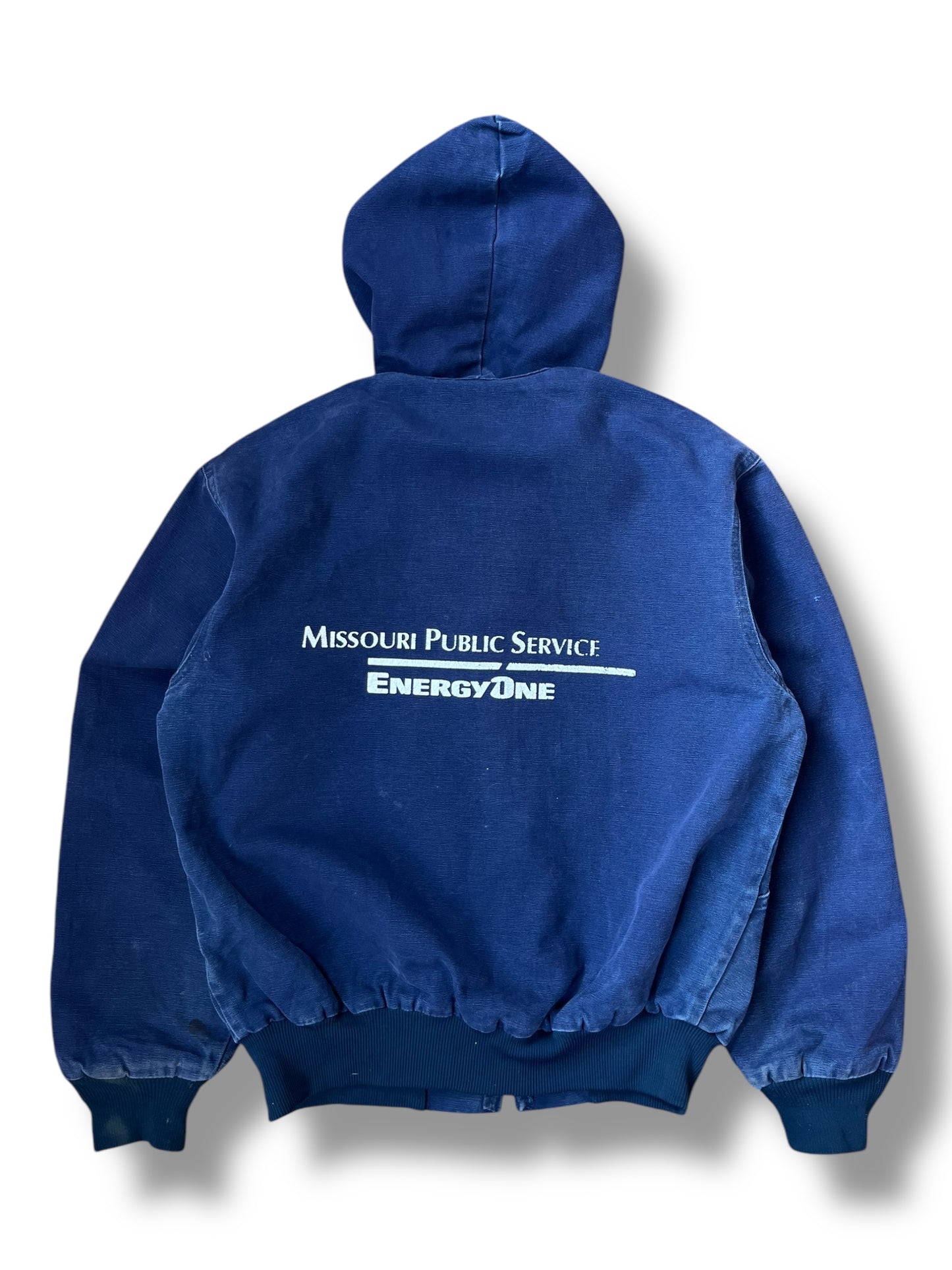 Vintage Walls 90s Blue Canvas Workwear Active Jacket (M)