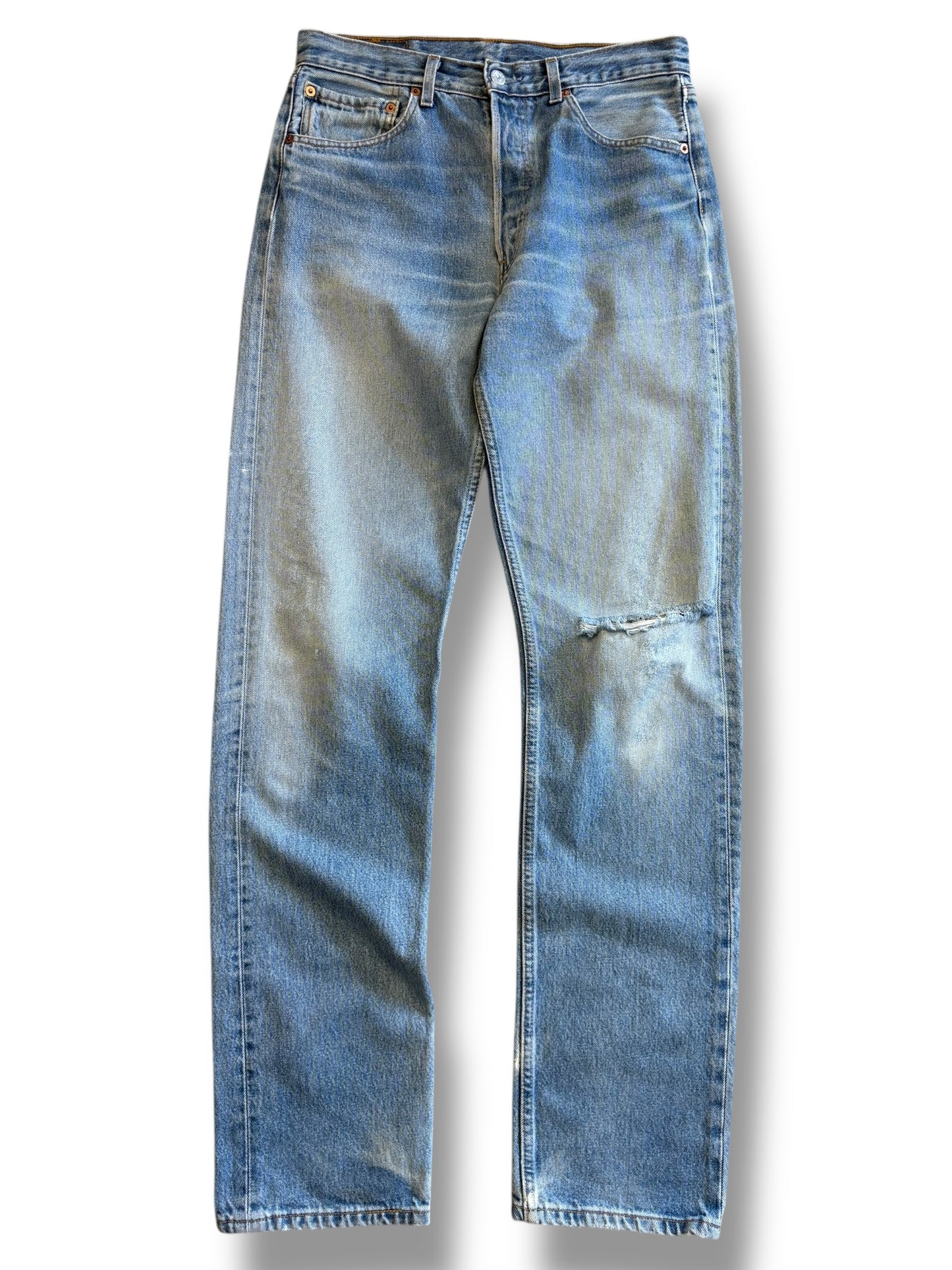Vintage Levi's 501 Classic Denim Jeans (33x36)