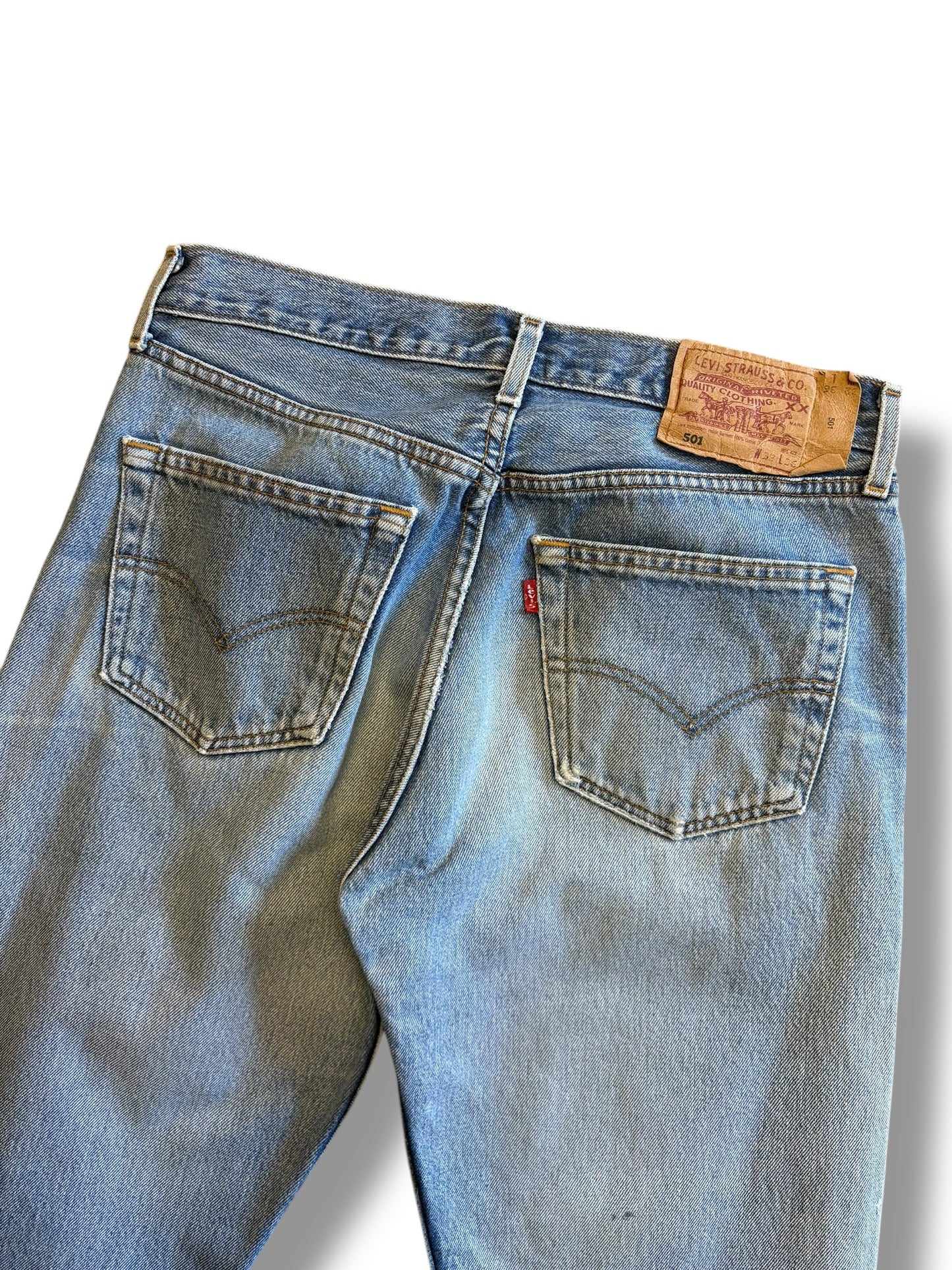 Vintage Levi's 501 Classic Denim Jeans (33x36)
