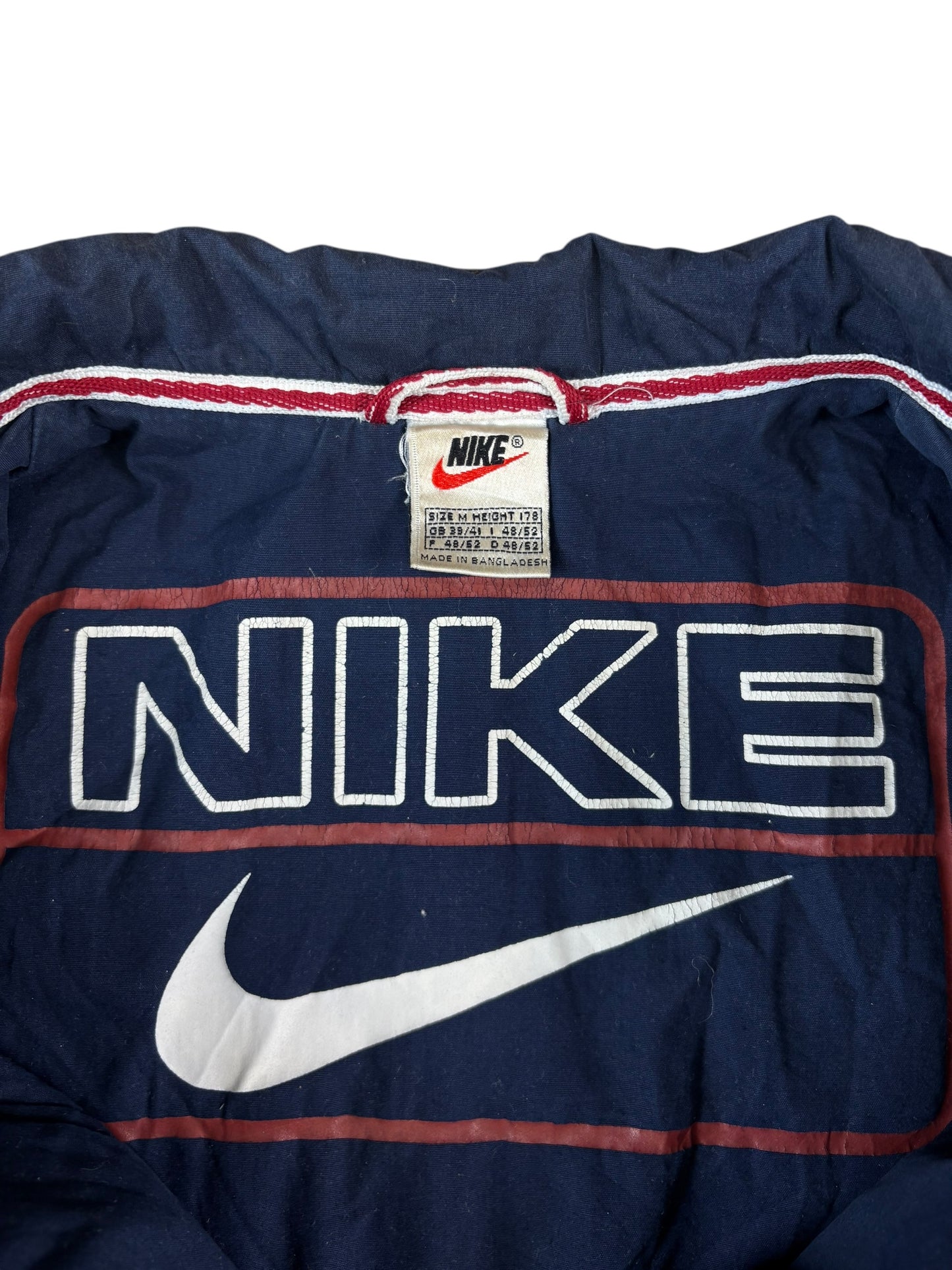 Nike 90s Silver Tag Navy Harrington Jacket (M)