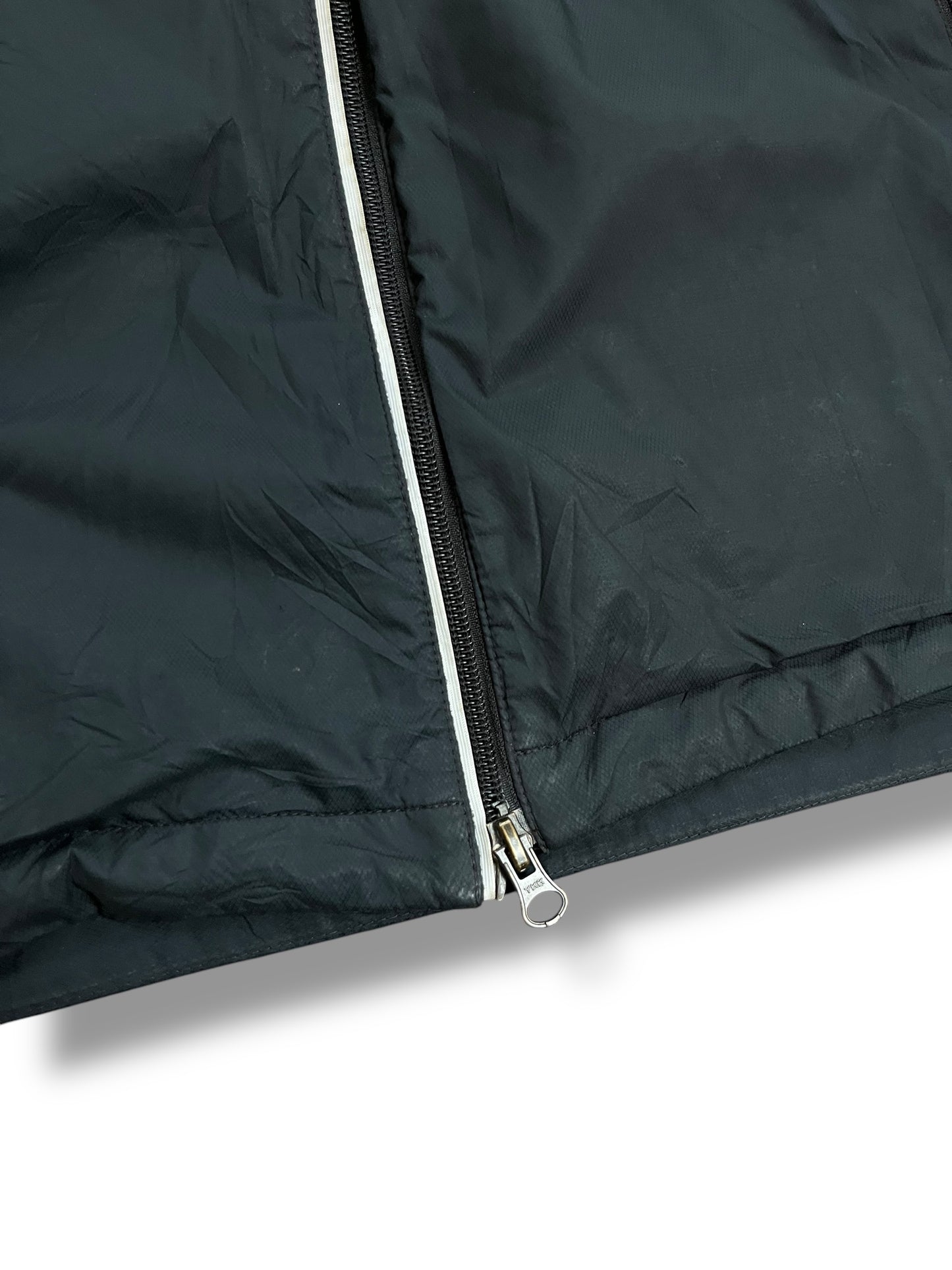Vintage Umbro Black Piping Anorak Track Jacket (XL)