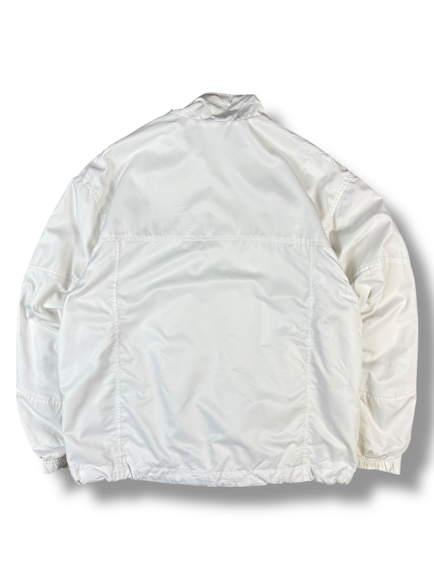 Nike Court 2000s White Tennis Track Jacket (M)