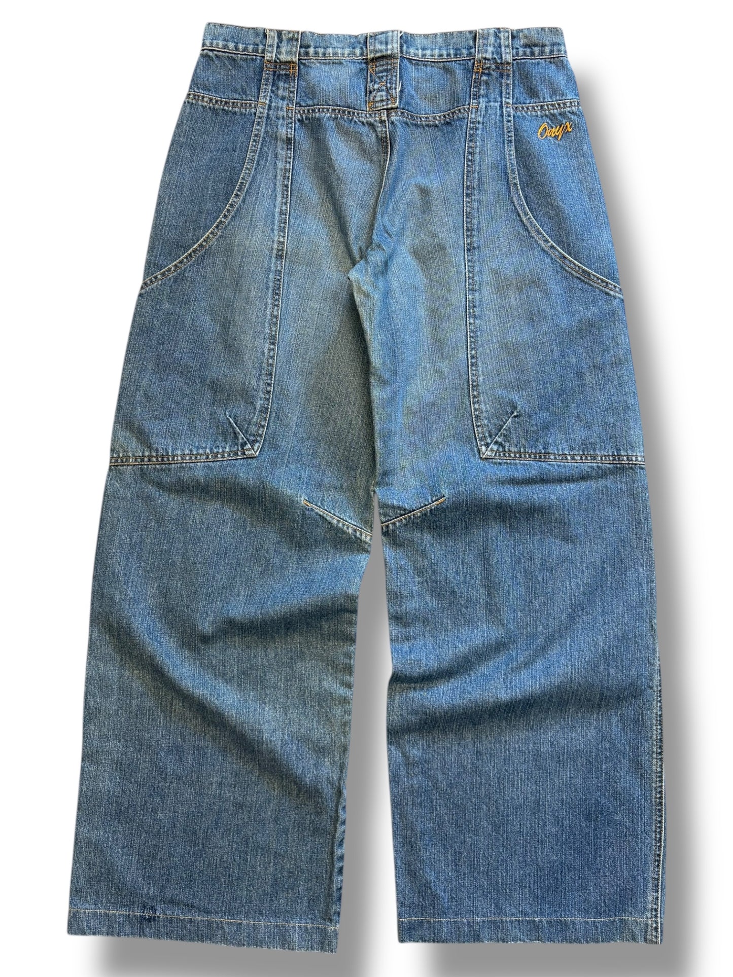 Onyx Denim 2000s Super Baggy Denim Jeans (34x31)