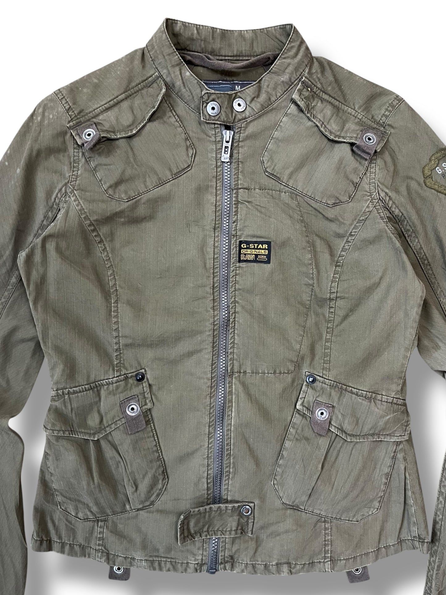 G-Star Technical 2000s Khaki Green Jacket (women's M)