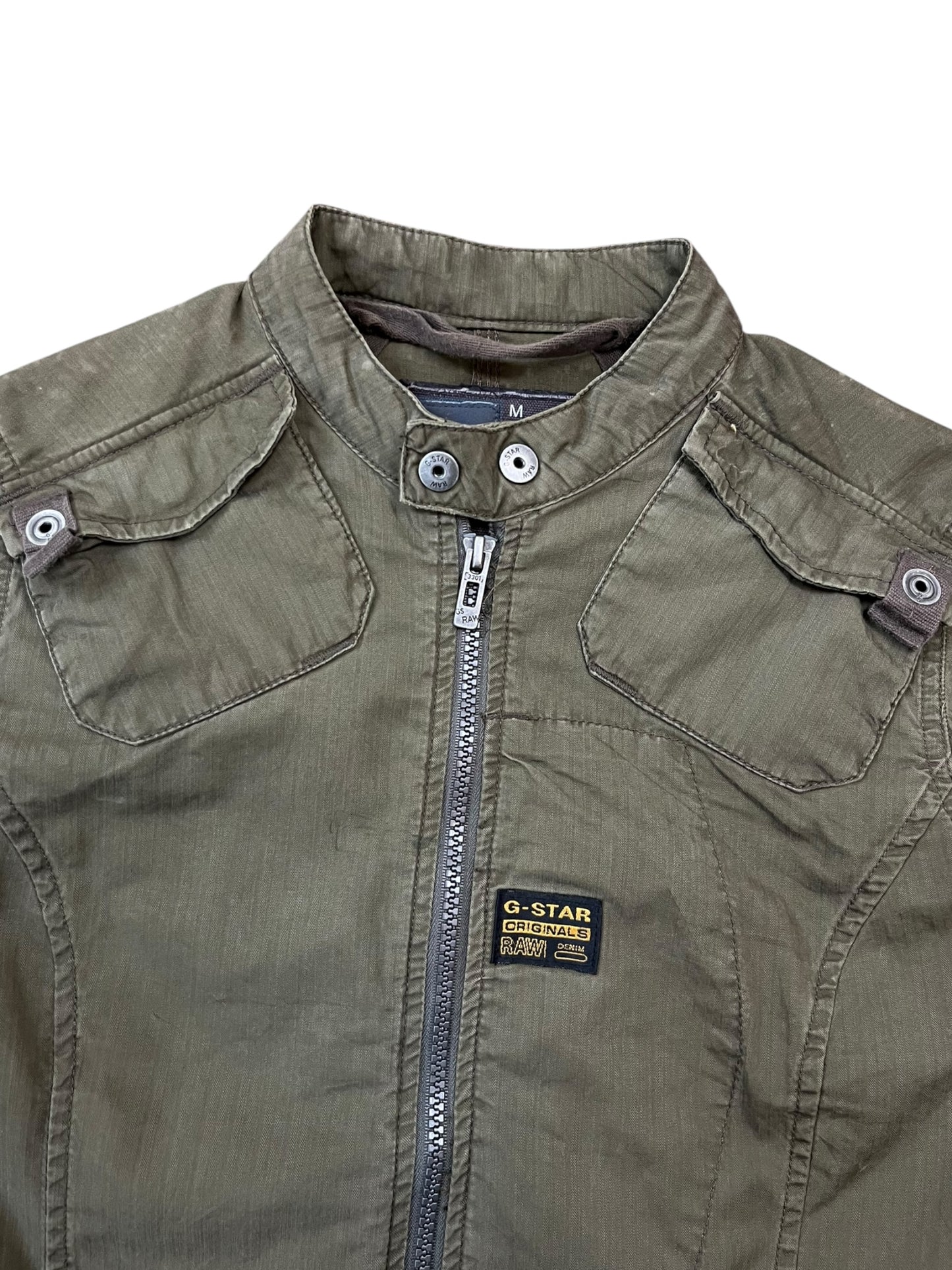 G-Star Technical 2000s Khaki Green Jacket (women's M)