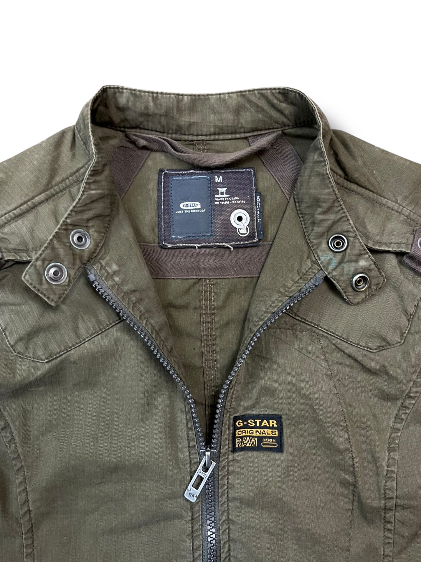 G-Star Technical 2000s Khaki Green Jacket (women's M)