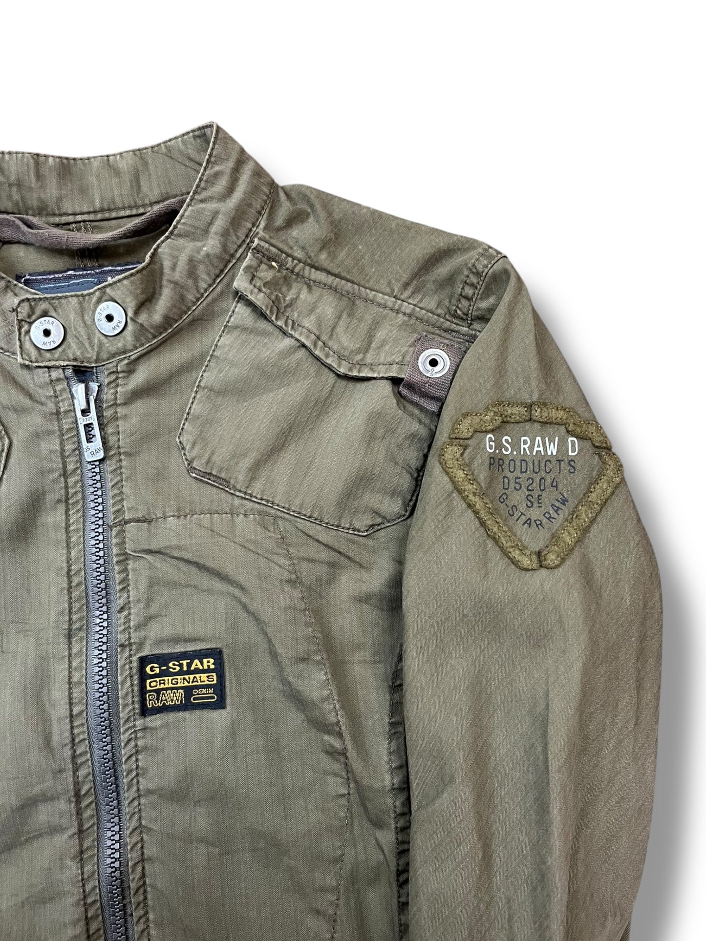 G-Star Technical 2000s Khaki Green Jacket (women's M)