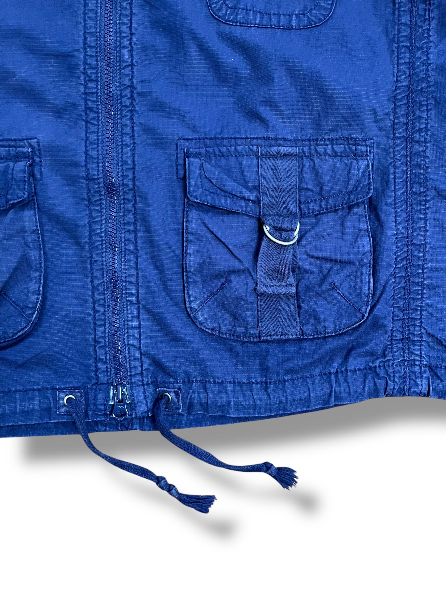 Vintage GAP Navy Multi-pocket Anorak Jacket (women's L)