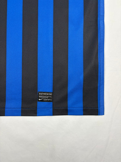 Nike Inter Milan 2011-12 Home Football Shirt (XL)