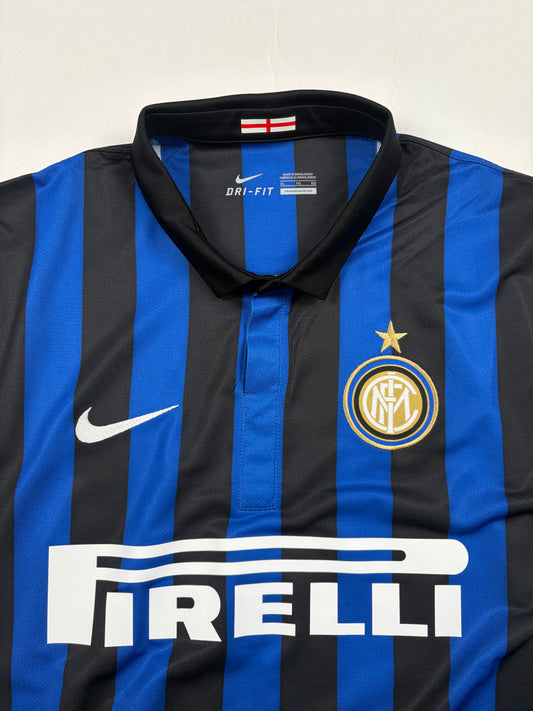 Nike Inter Milan 2011-12 Home Football Shirt (XL)
