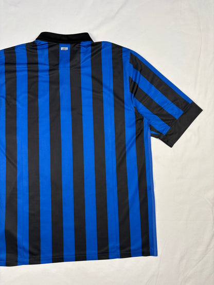 Nike Inter Milan 2011-12 Home Football Shirt (XL)