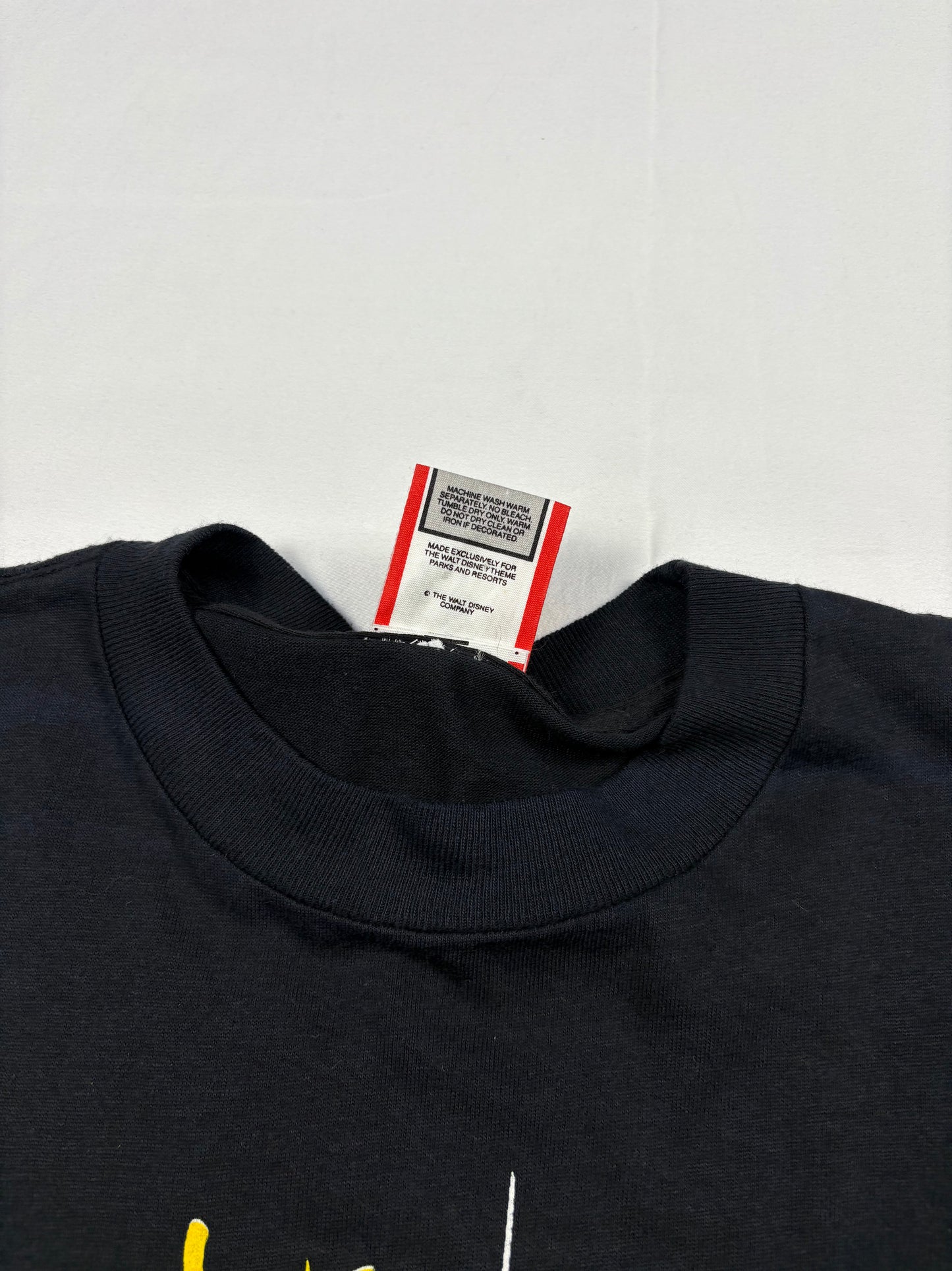 Vintage Disney 90s Tower of Terror Black Graphic Tee (XL)