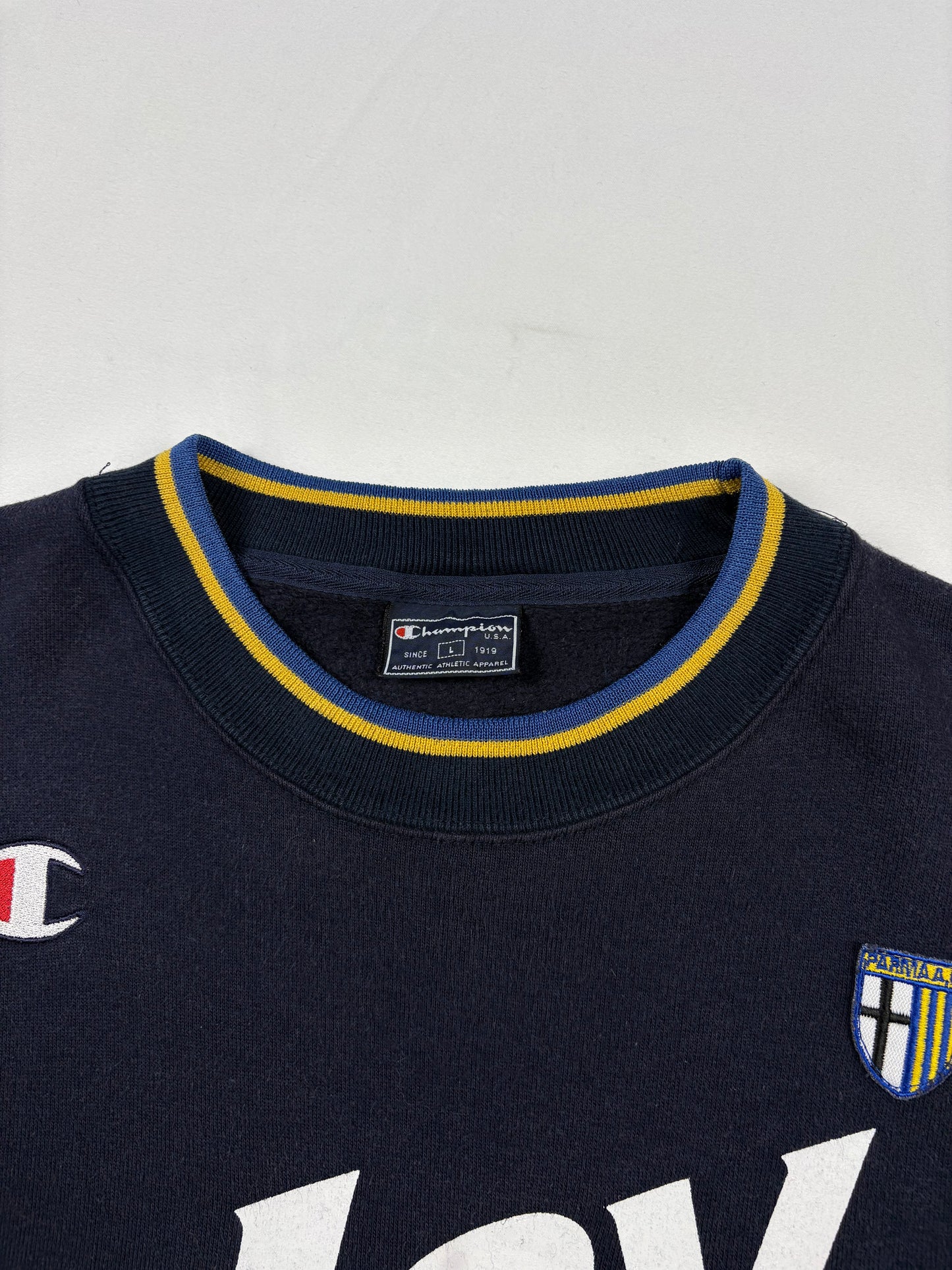Vintage Parma 90s Champion Football Sweatshirt (L)