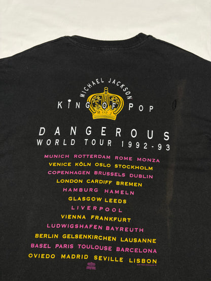 Vintage Michael Jackson 1992 World Tour Graphic Tee (XL)