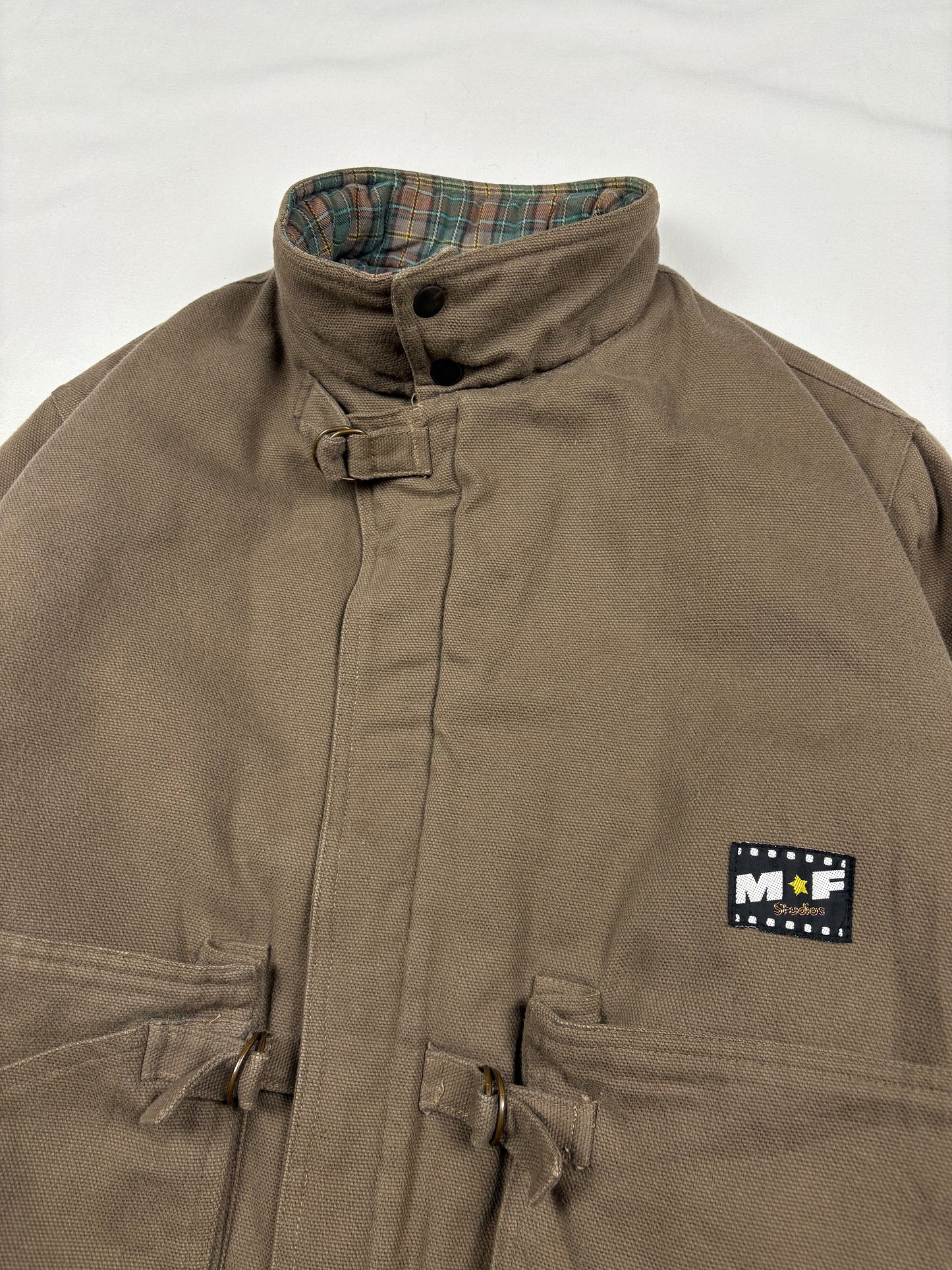 True Vintage 80s Wool Lined Workwear Brown Jacket (women's M)