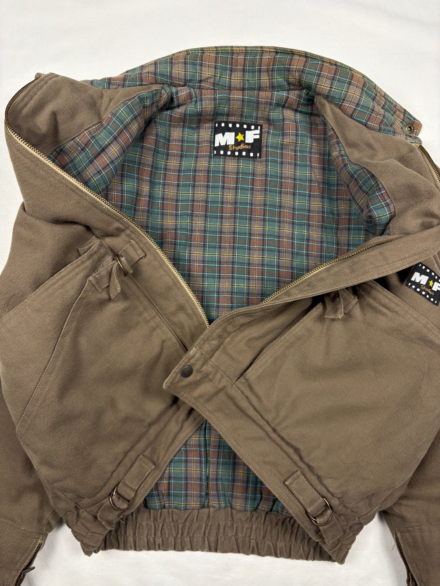 True Vintage 80s Wool Lined Workwear Brown Jacket (women's M)