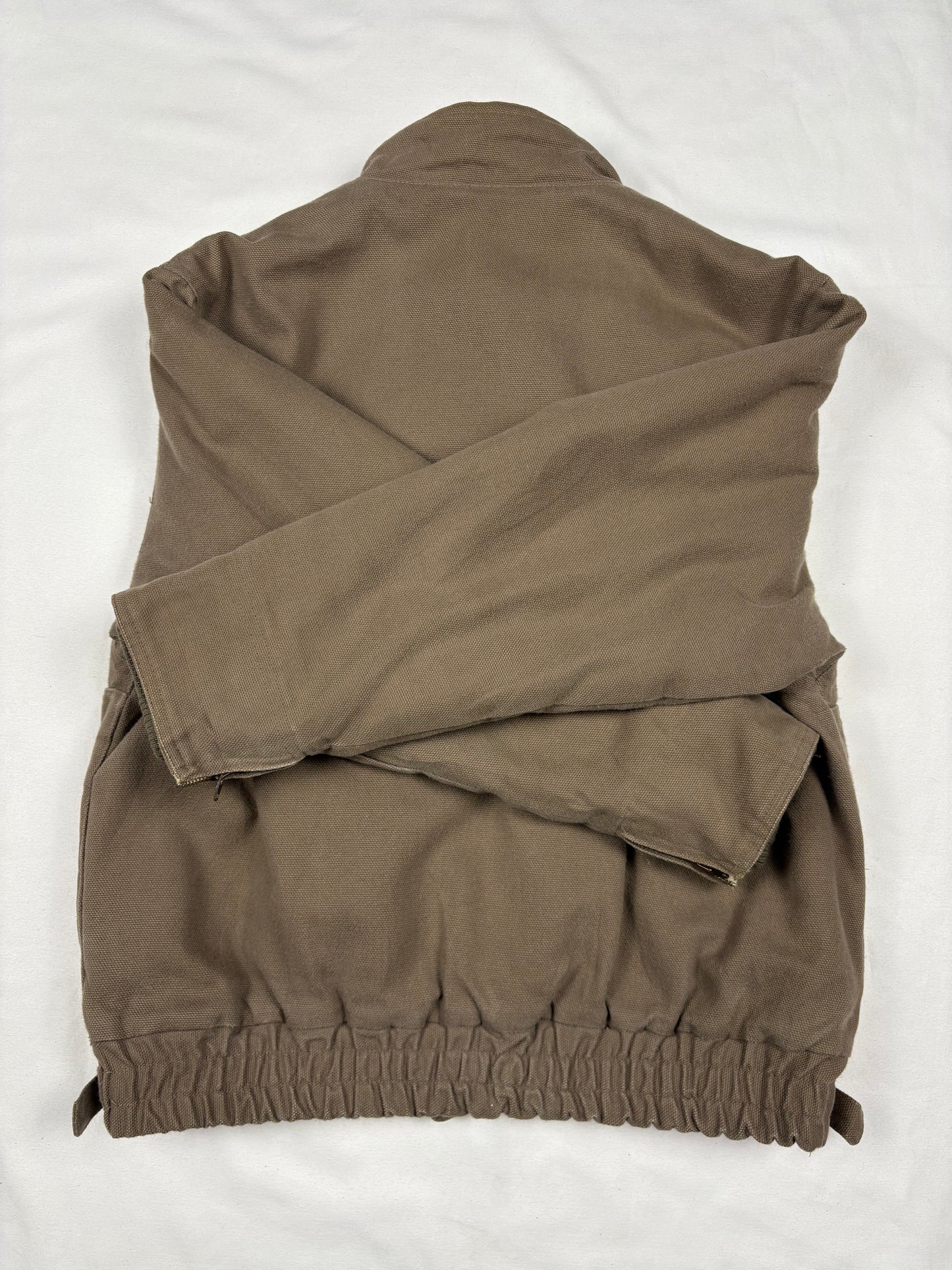 True Vintage 80s Wool Lined Workwear Brown Jacket (women's M)