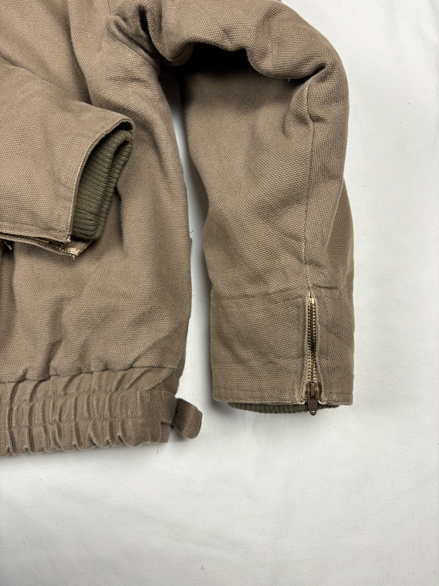 True Vintage 80s Wool Lined Workwear Brown Jacket (women's M)