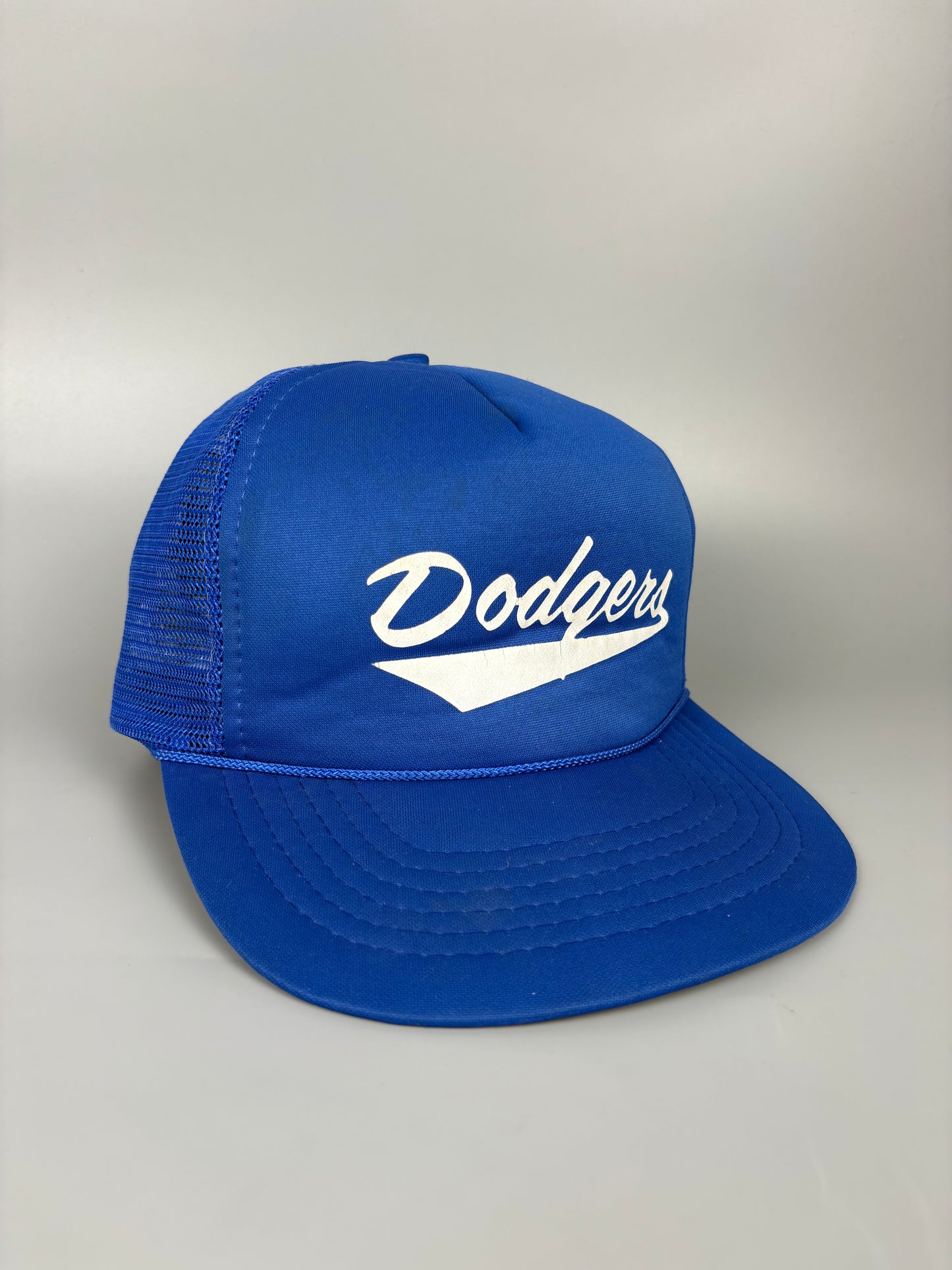 Vintage LA Dodgers Blue Mesh Trucker Hat