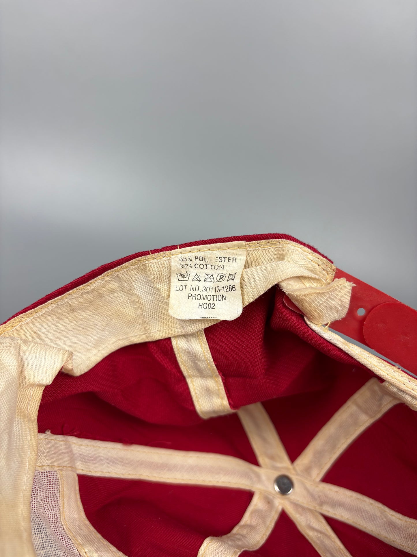 Vintage Levi's Redtabs Red Baseball Cap