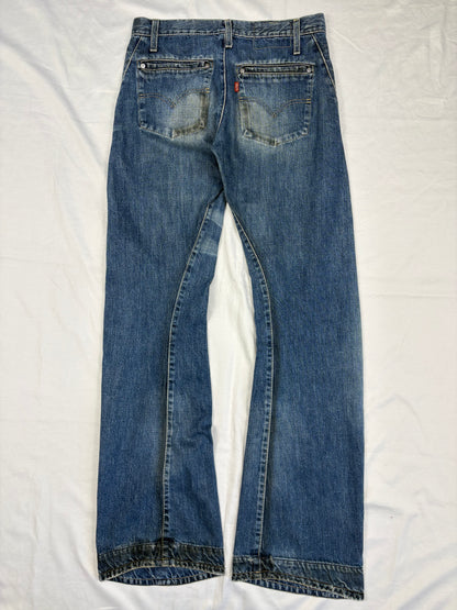 Vintage Levi's Engineered Twisted Denim Jeans (28x32)