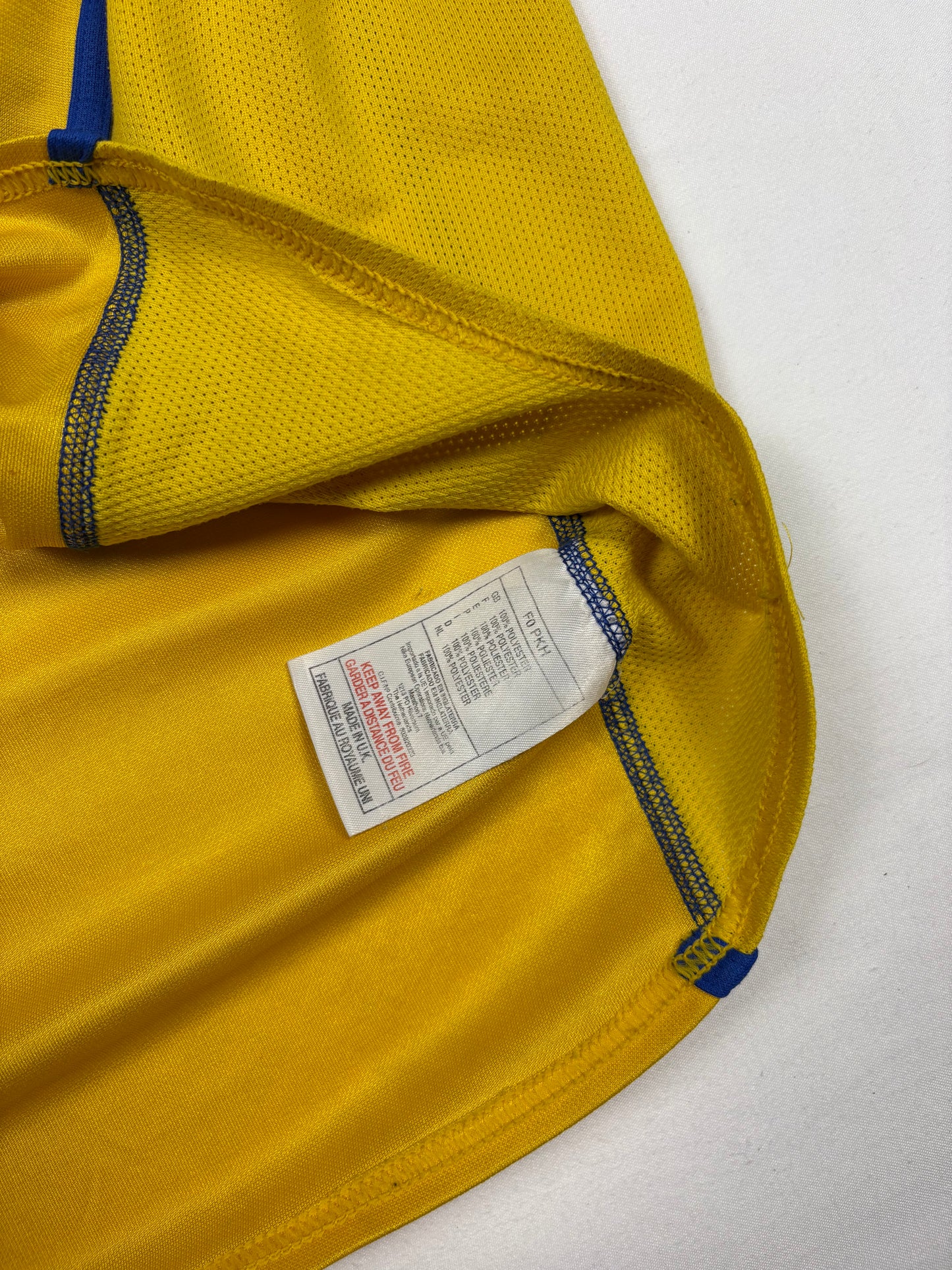 Leeds United 2000-01 Nike Football Shirt (M)