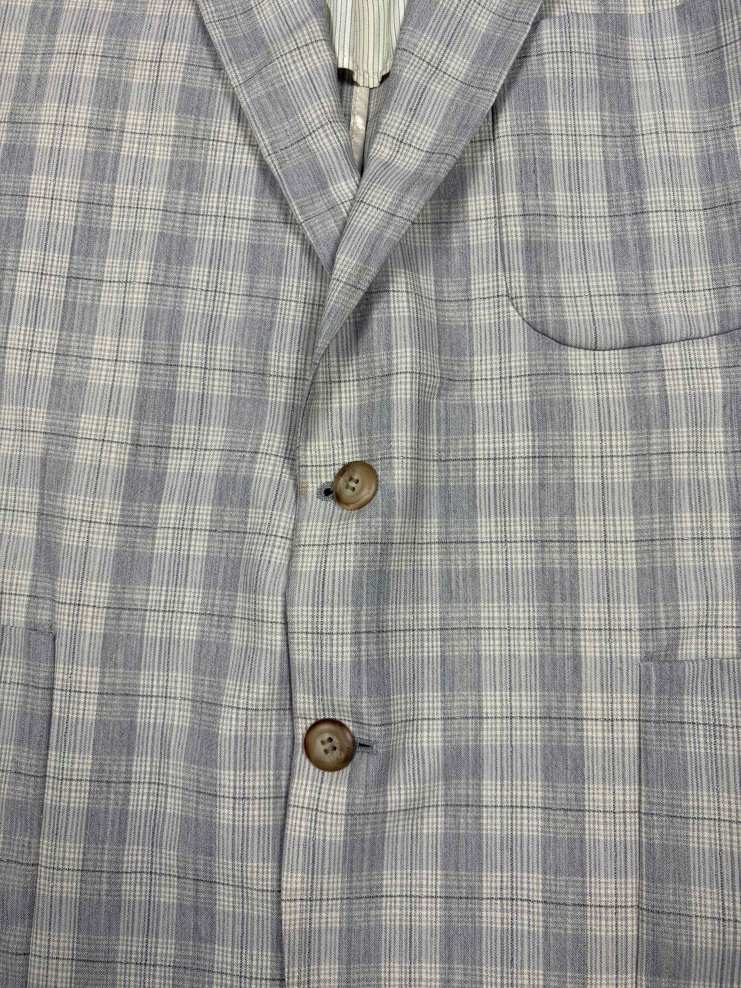 Vintage CP Company Grey Checkered Blazer (M)