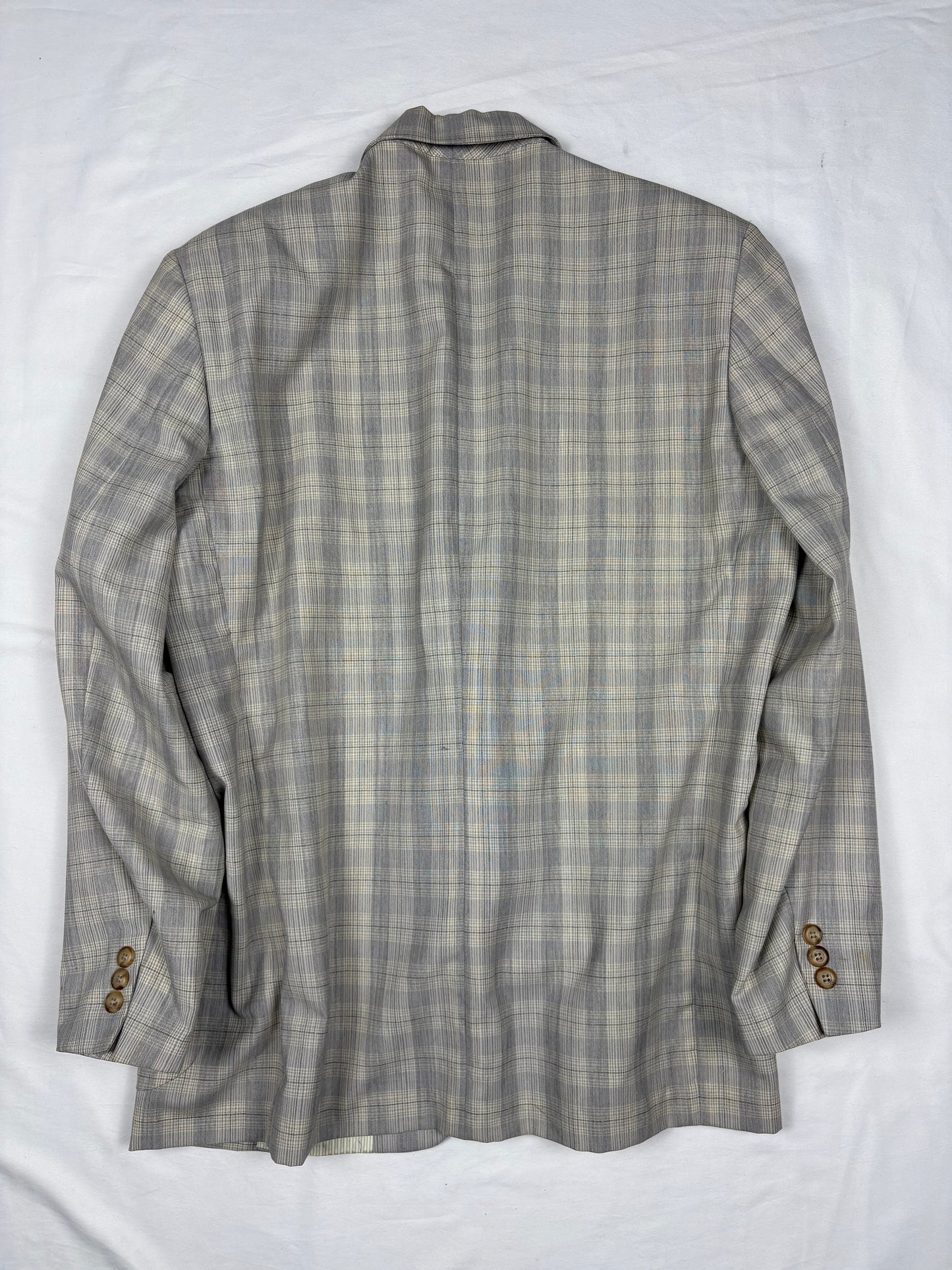 Vintage CP Company Grey Checkered Blazer (M)