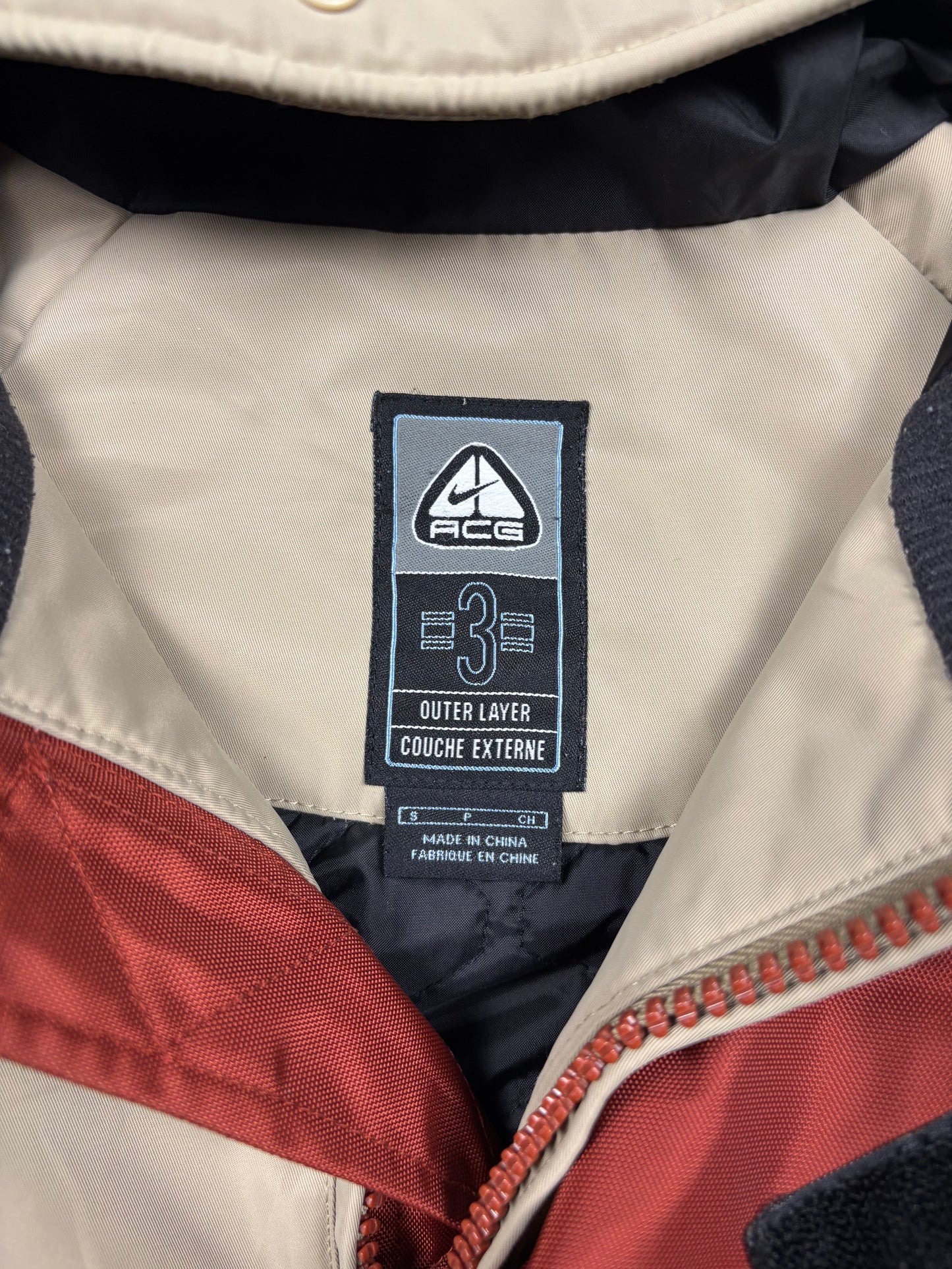 Vintage Nike ACG Cream Mountain Jacket (women's S)