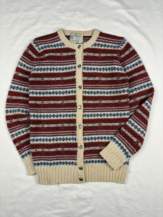 True Vintage 80s Bermuda Shetland Wool Cardigan (women's M)