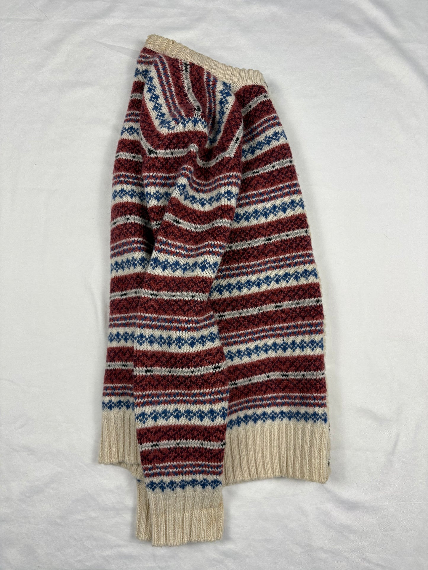 True Vintage 80s Bermuda Shetland Wool Cardigan (women's M)