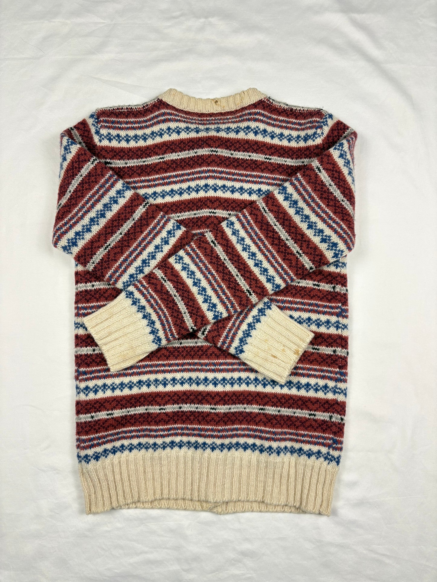 True Vintage 80s Bermuda Shetland Wool Cardigan (women's M)