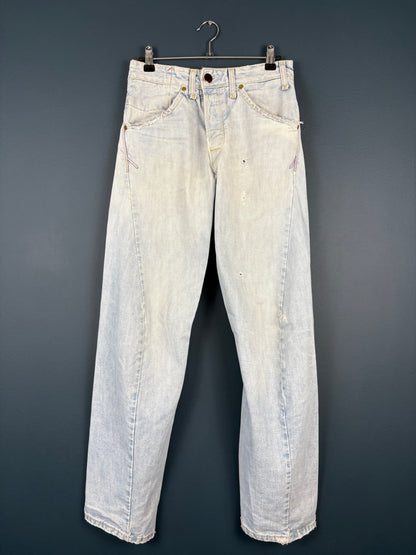 Vintage Levi's Engineered Twisted Denim Jeans (27x32)