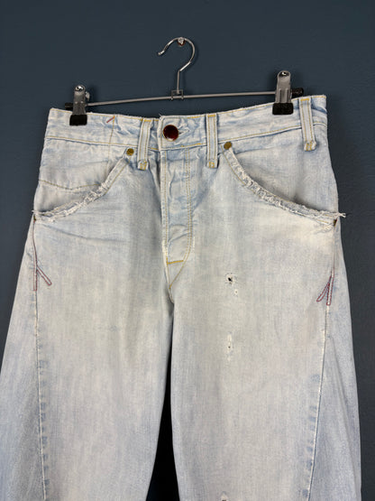 Vintage Levi's Engineered Twisted Denim Jeans (27x32)