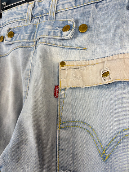 Vintage Levi's Engineered Twisted Denim Jeans (27x32)