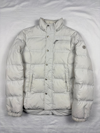 Vintage Diesel White Down Puffer Jacket (women's M)